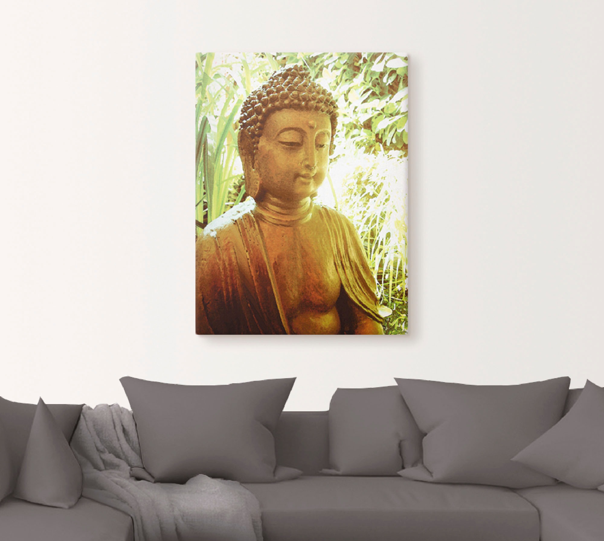 Artland Wandbild »Die Seele von Buddha«, Religion, (1 St.), als Leinwandbild, Poster, Wandaufkleber in verschied. Größen