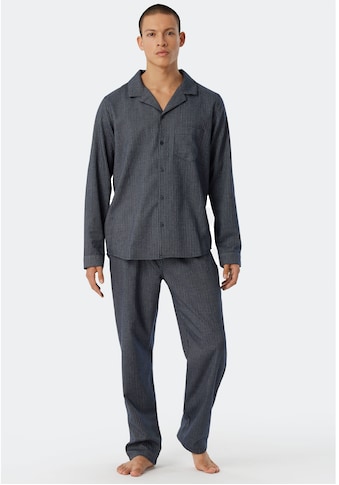 Schiesser Pyjama, aus schöner Webflanell-Qualität kaufen