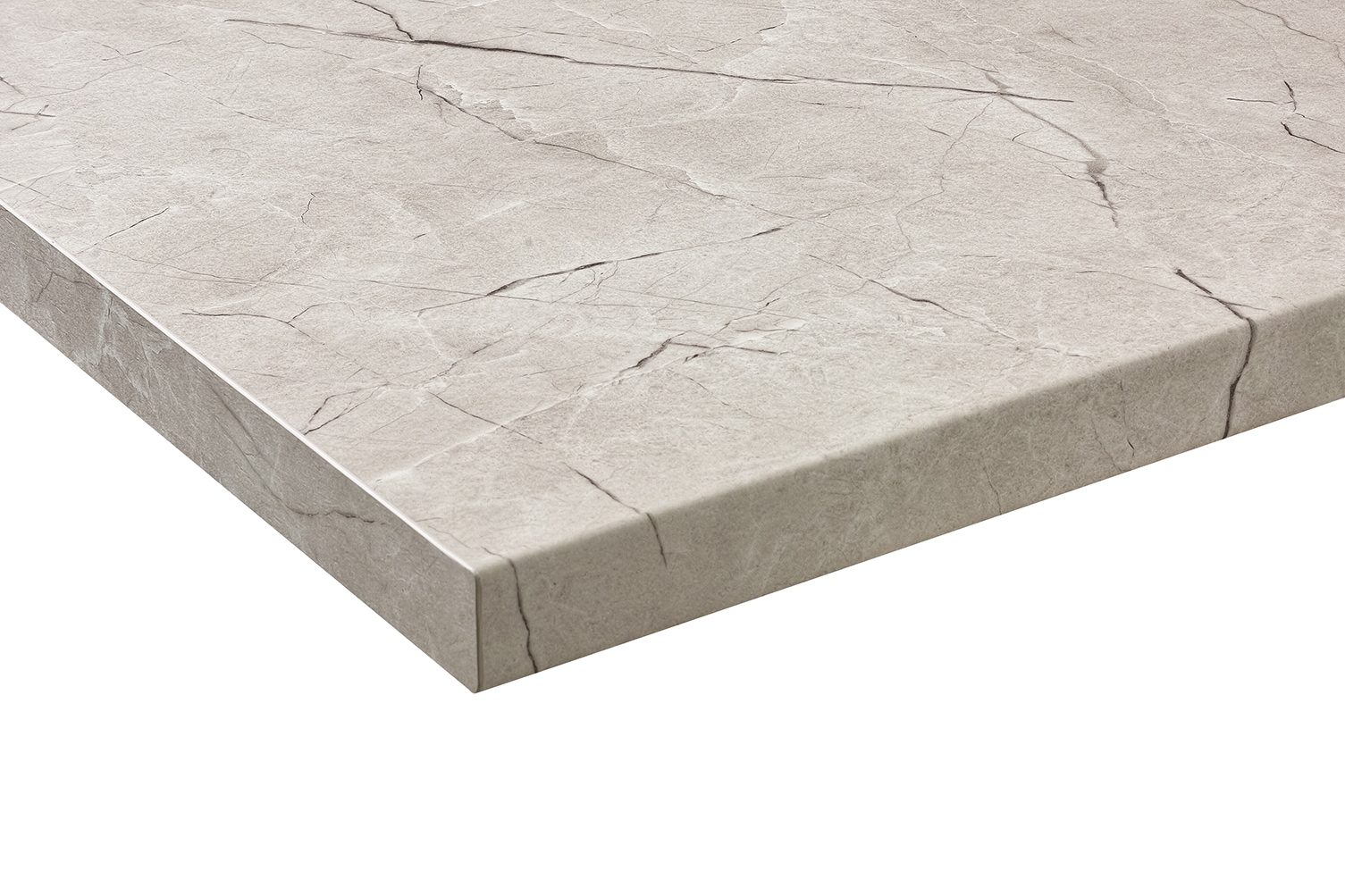 wiho Küchen Arbeitsplatte »"Flexi 38"« von drei Seiten ummantelt, 38 mm stark