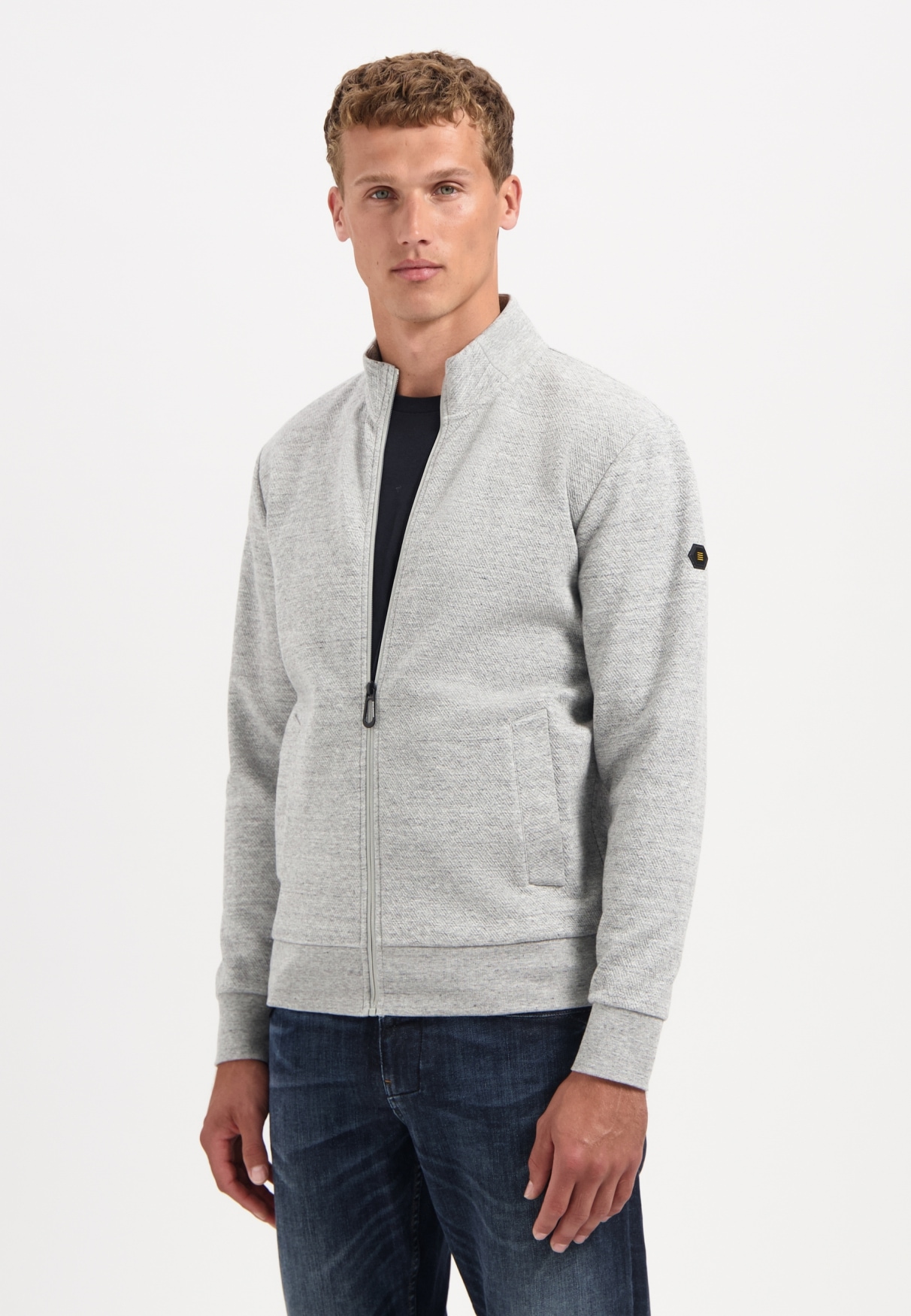 NO EXCESS Sweater "No Excess Strukturierter Cardigan" günstig online kaufen