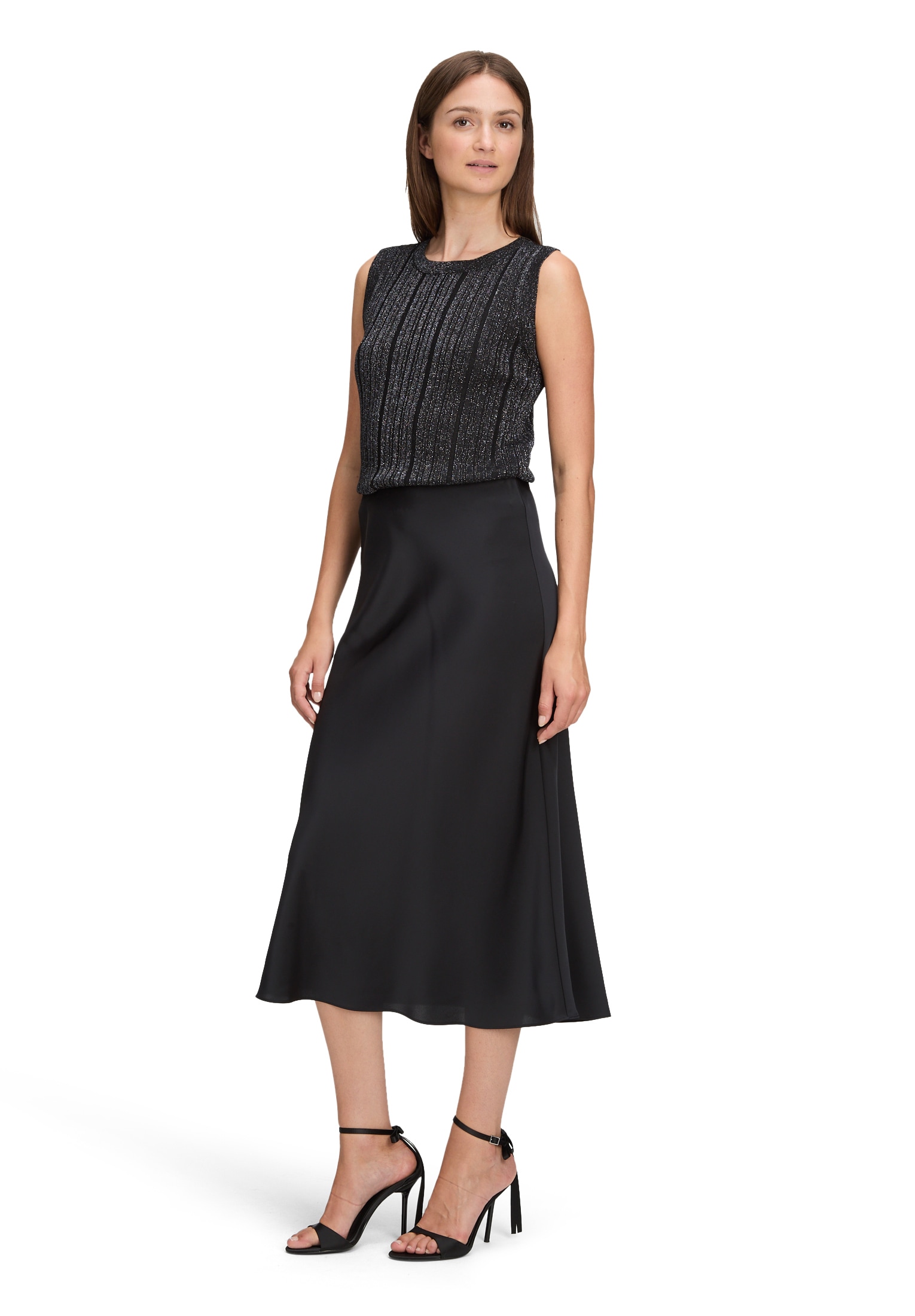 Betty&Co Midirock »Damen mit elastischem Bund«