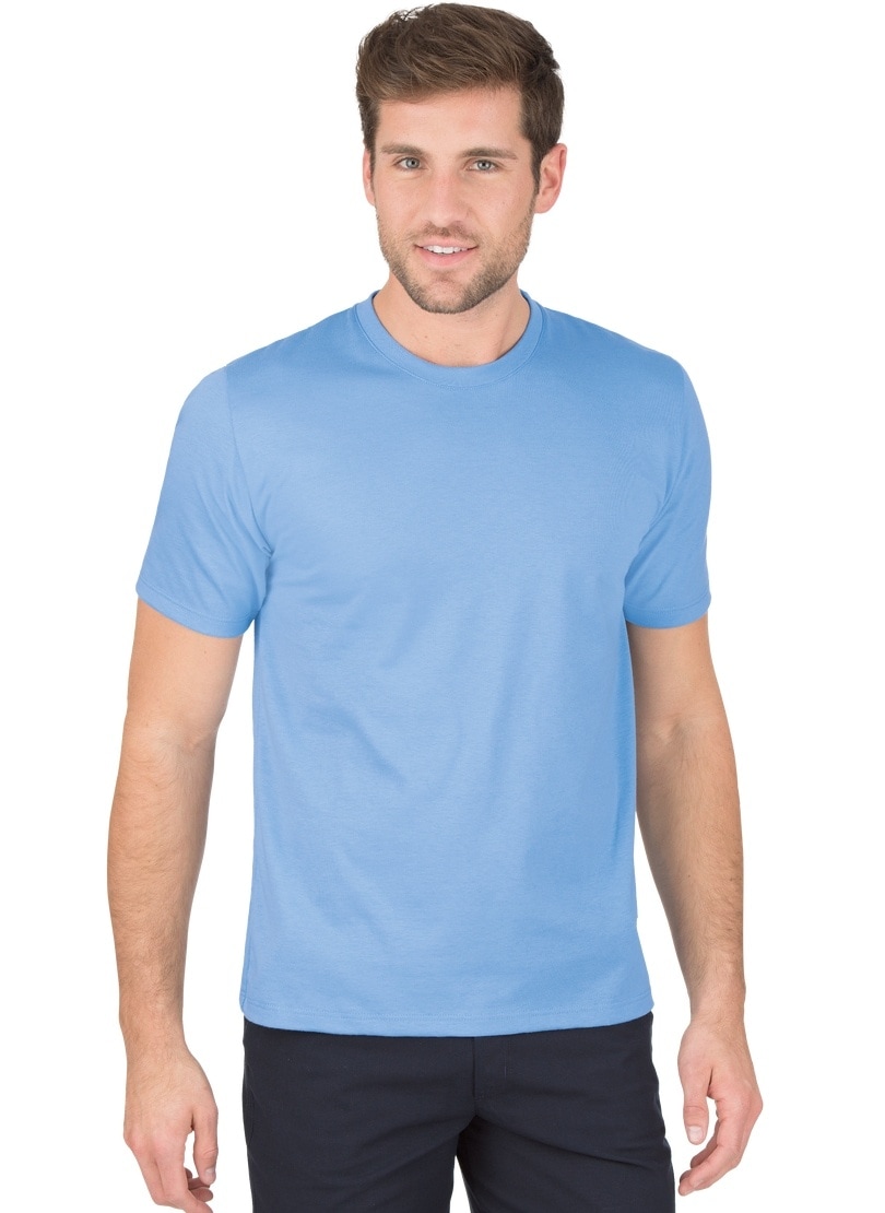 Trigema T-Shirt »TRIGEMA T-Shirt aus 100% Baumwolle«, (1 tlg.)