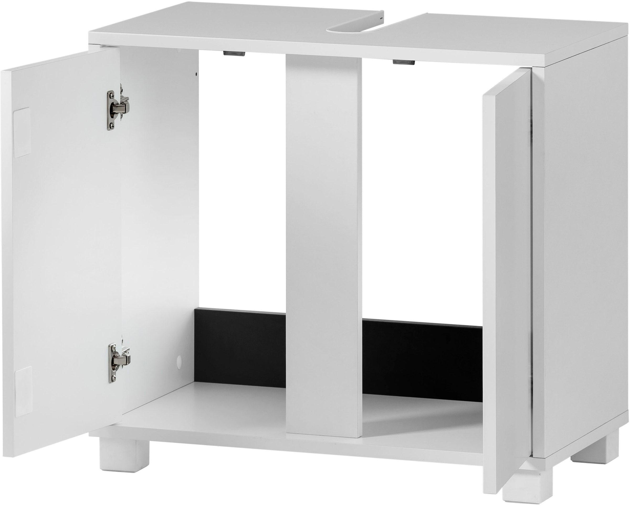 INOSIGN Badmöbel-Set »Dex«, (3 St.), bestehend aus Waschbeckenunterschrank, Unterschrank, Spiegelschrank