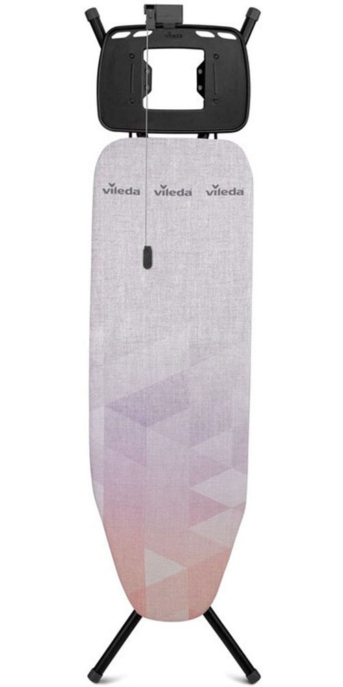 Vileda Bügelbrett »Vileda DIAMOND M Plus«, Bügelfläche 120 cmx38 cm, mit spezieller Titanbeschichtung