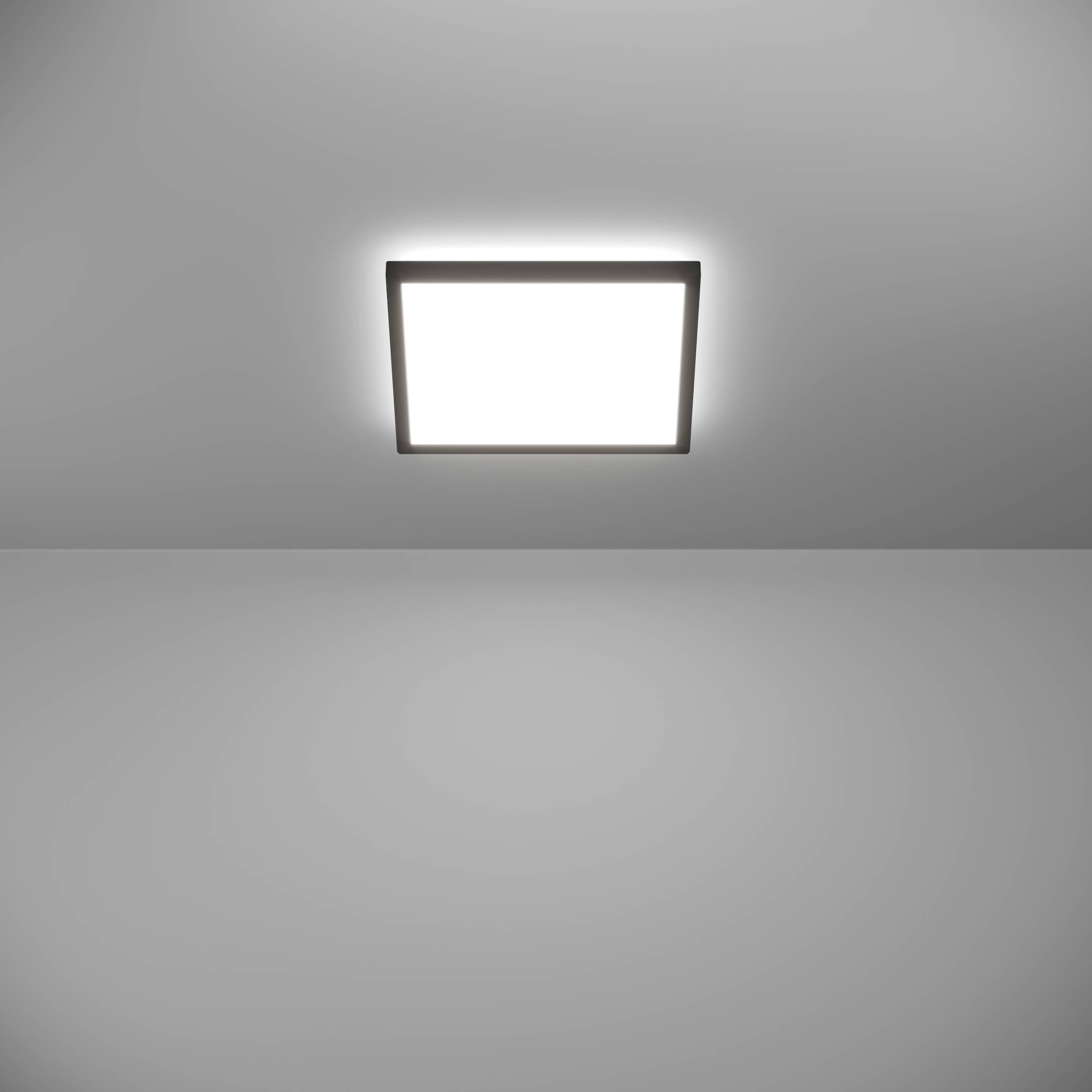 EGLO Deckenleuchte »Rovito Deckenlampe, Deckenbeluchtung, Badlampe Decke, Kunststoff, IP44« LED-Modul 1 Stk. Kaltweiß | Neutralweiß | Warmweiß