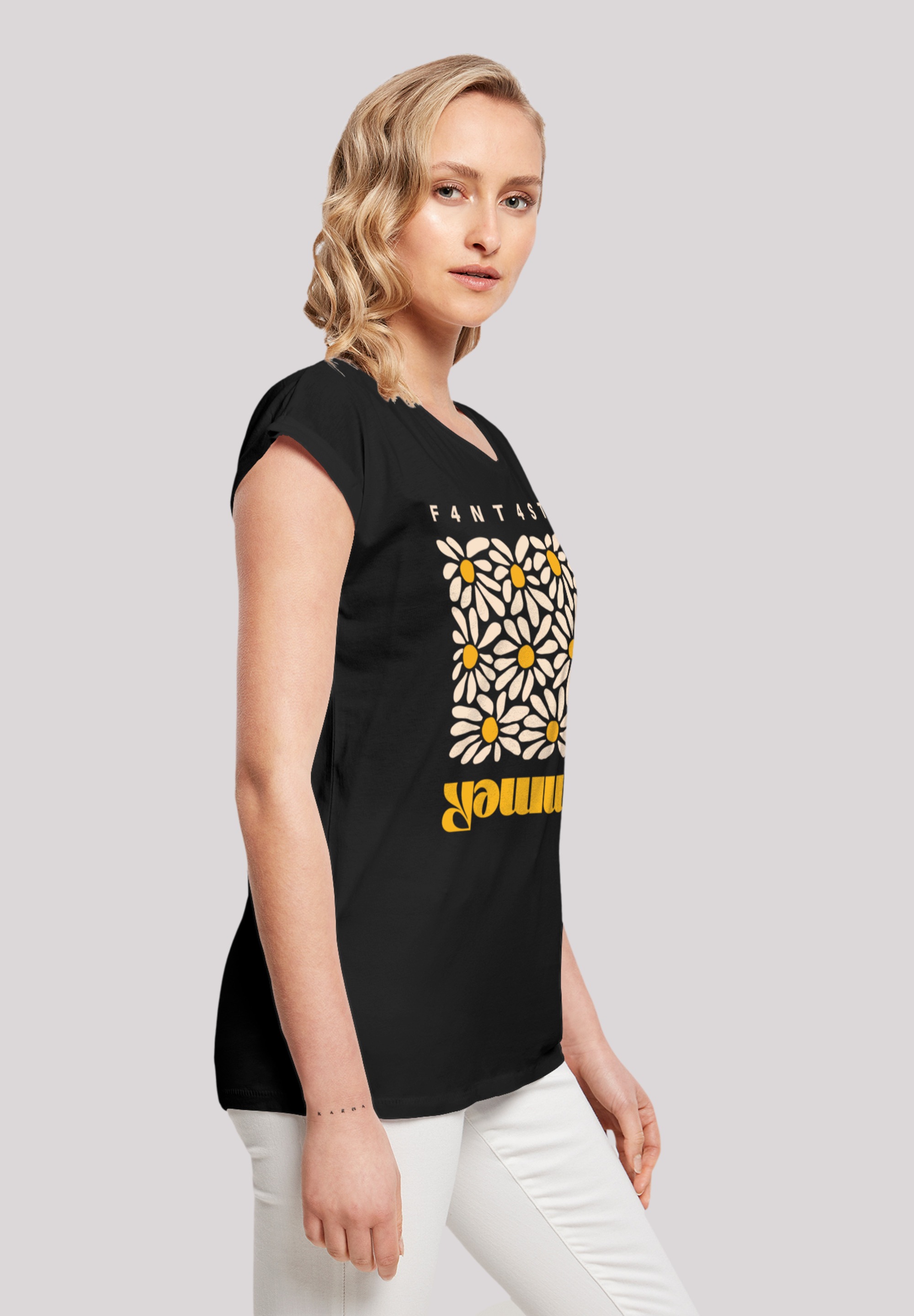 F4NT4STIC T-Shirt »Summer Sunflower«, Print