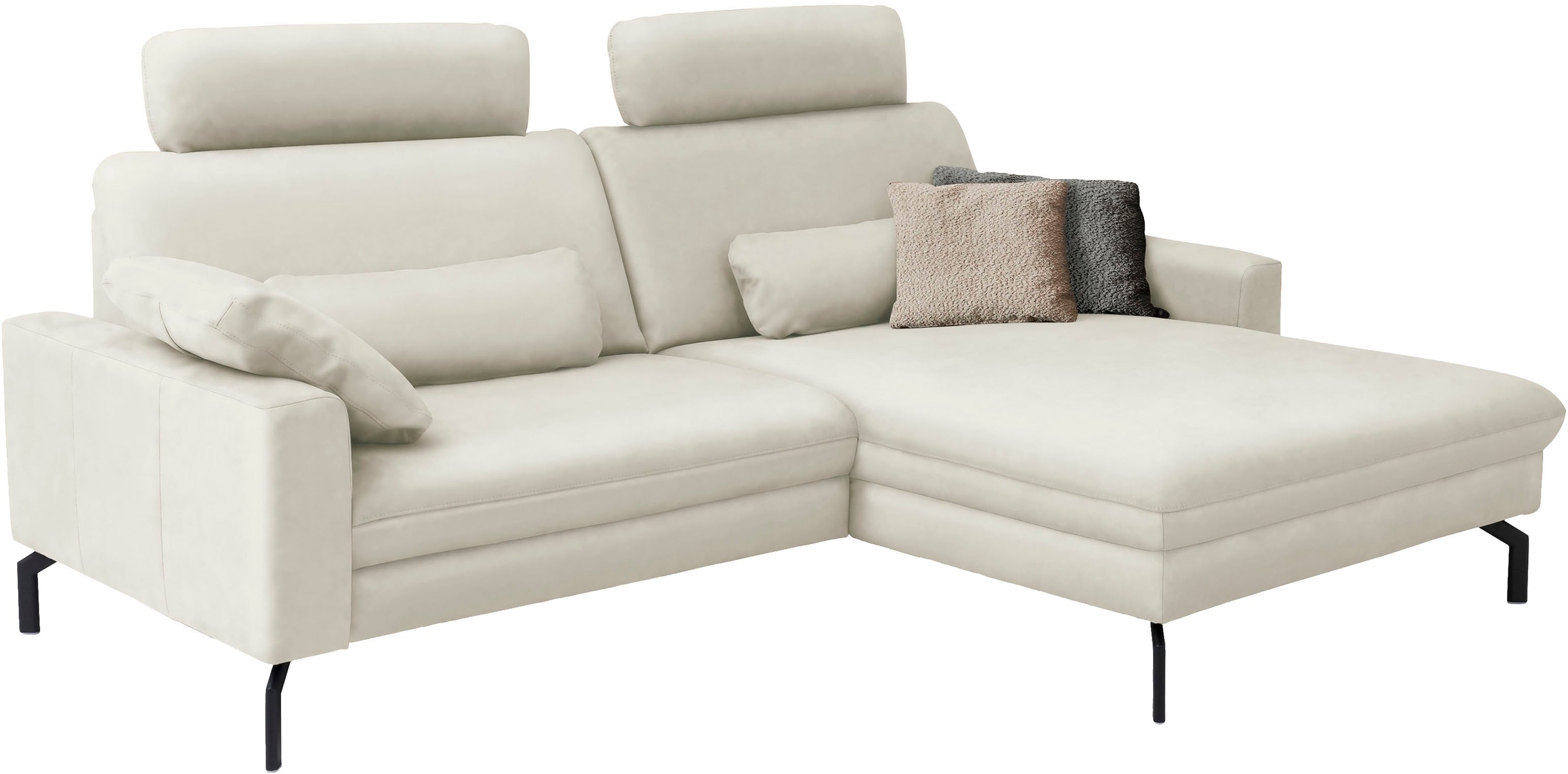 Die PlanBar Ecksofa "PN-EM20028 L-Form mit Kopfstützen", wahlweise mit moto günstig online kaufen