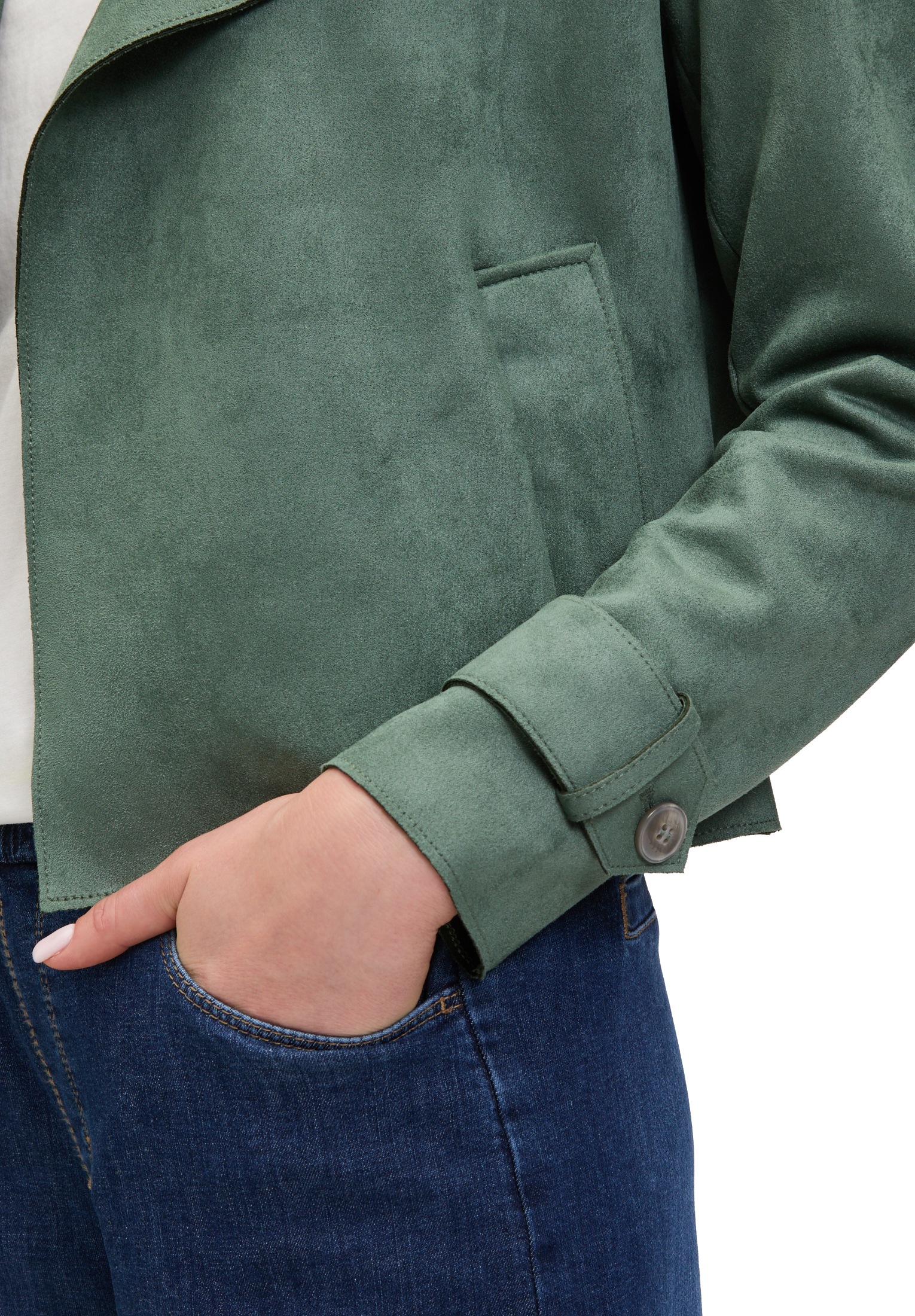 Cartoon Jackenblazer »Cartoon Damen Casual-Jacke mit Taschen«