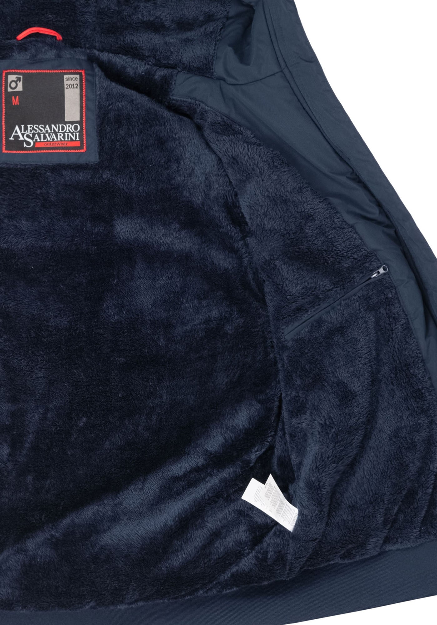 Alessandro Salvarini Winterjacke »ASWeighty« mit weichem Teddyfell innen