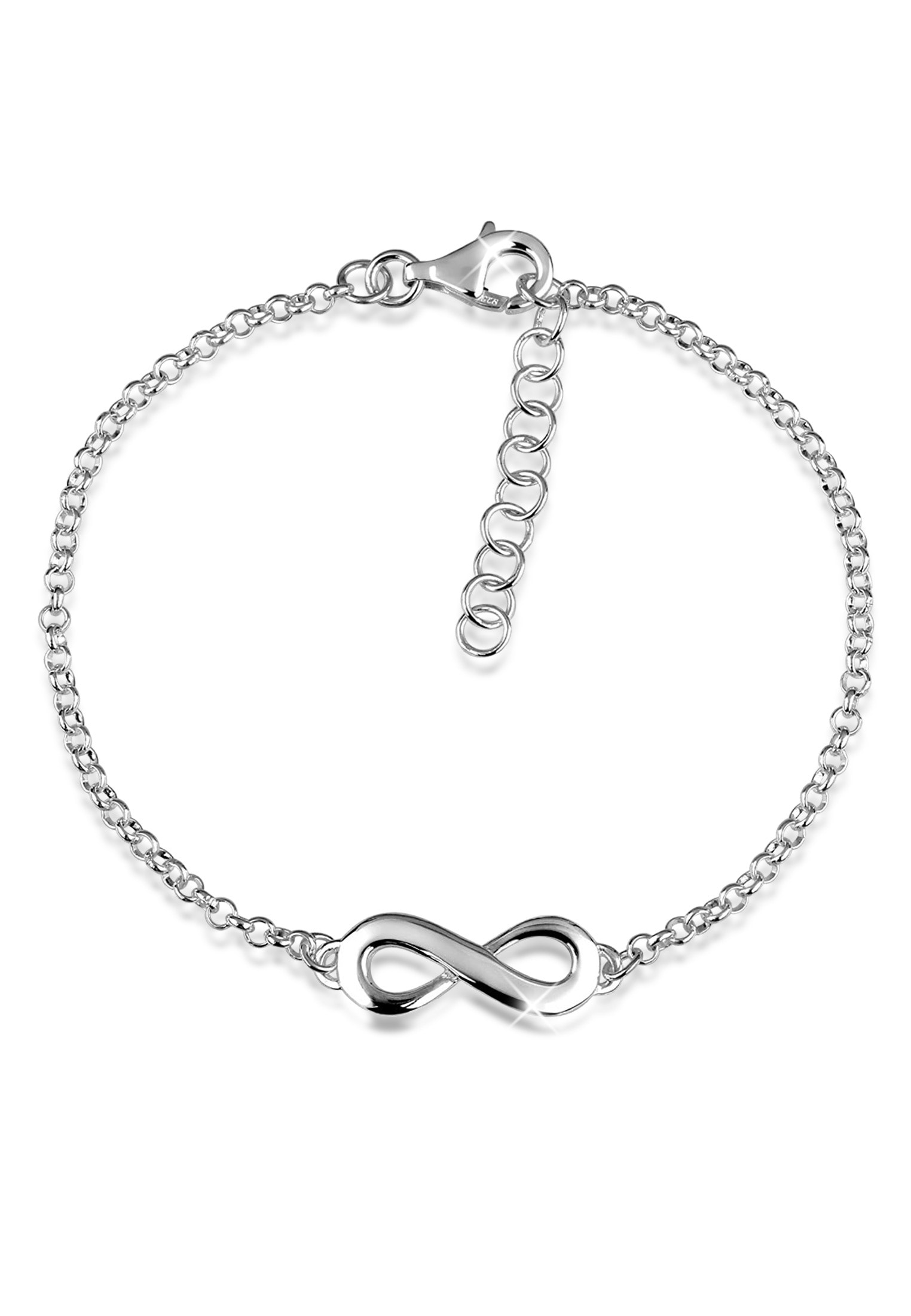 Armband »Infinity Symbol Unendlichkeits-Zeichen 925 Silber«