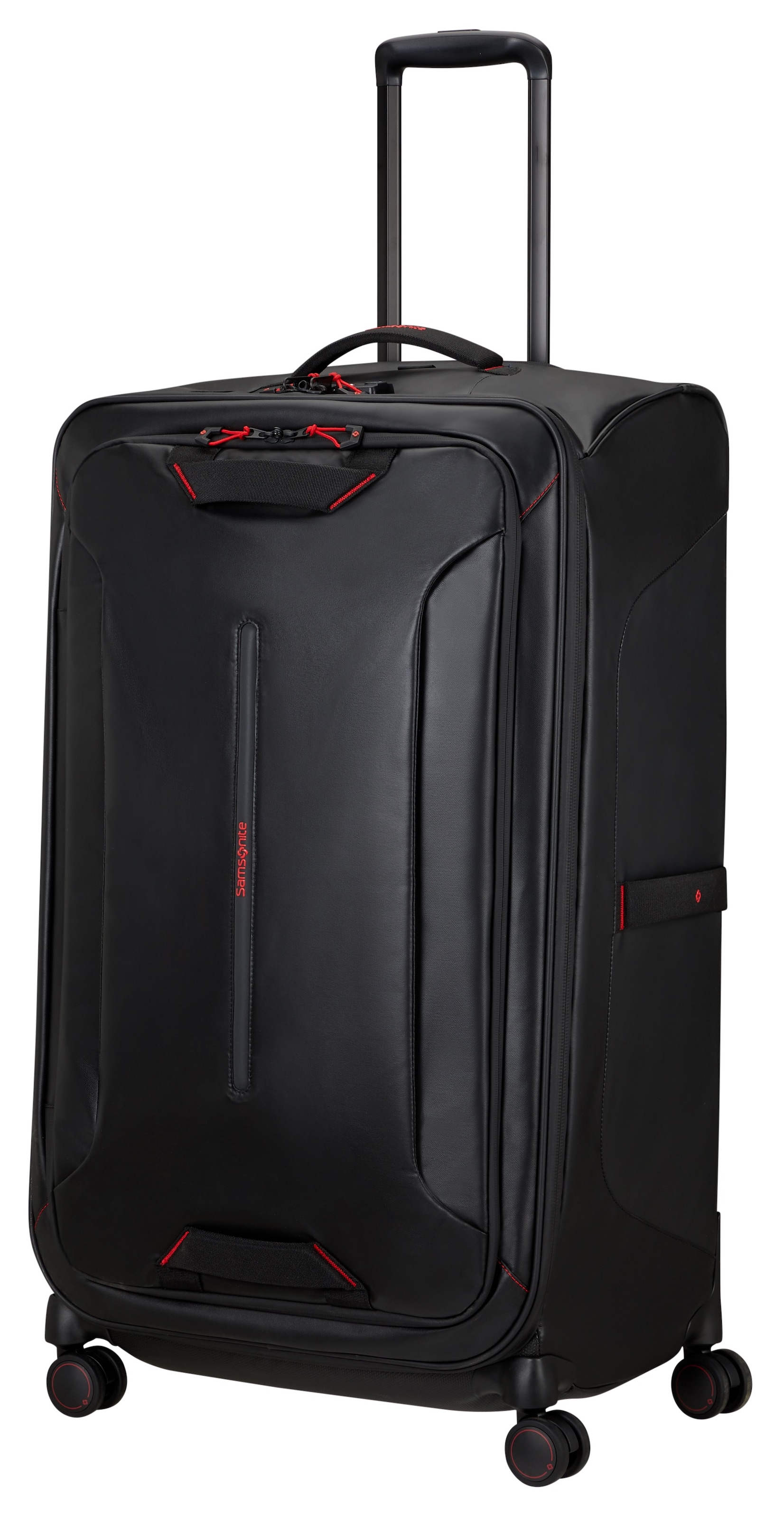 Samsonite Weichgepäck-Trolley »ECODIVER 79«, 4 St. Rollen, Aufgabegepäck Koffer Reisegepäck Weichgepäck-Koffer Fronttasche