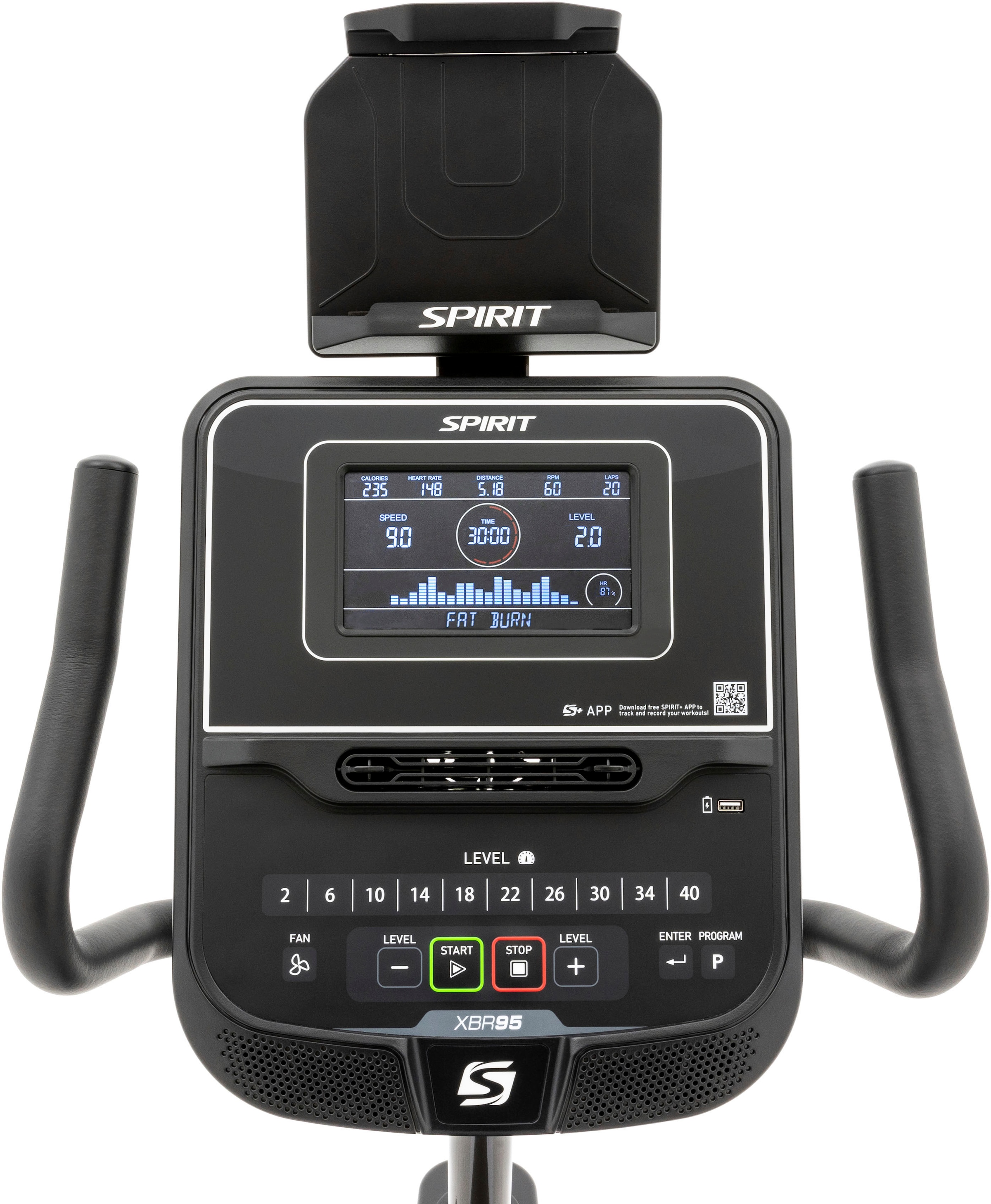 Spirit Fitness Heimtrainer »Spirit Fitness XBR55 Recumbent Bike«