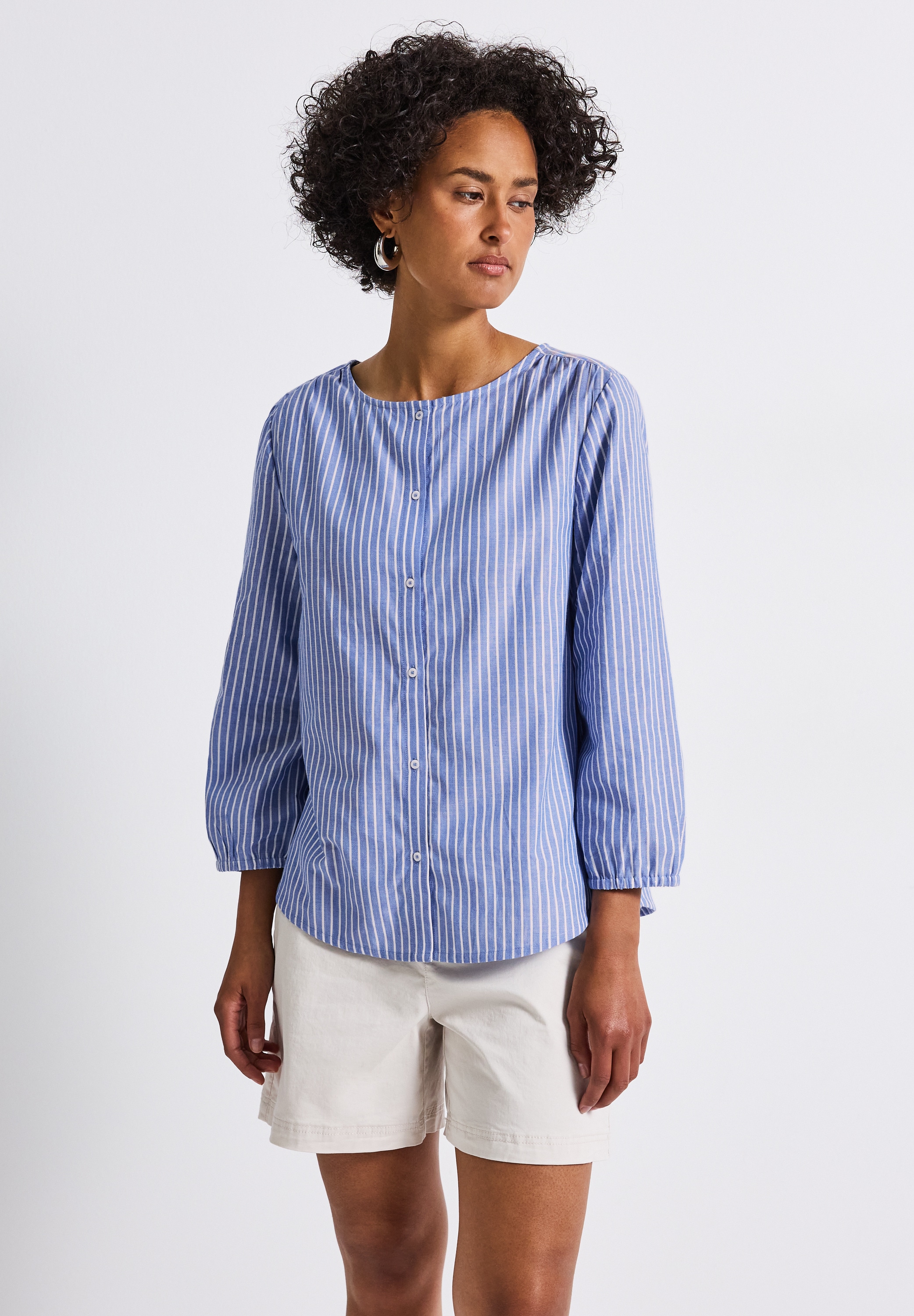 STREET ONE Shirtbluse, mit Knopfleiste günstig online kaufen