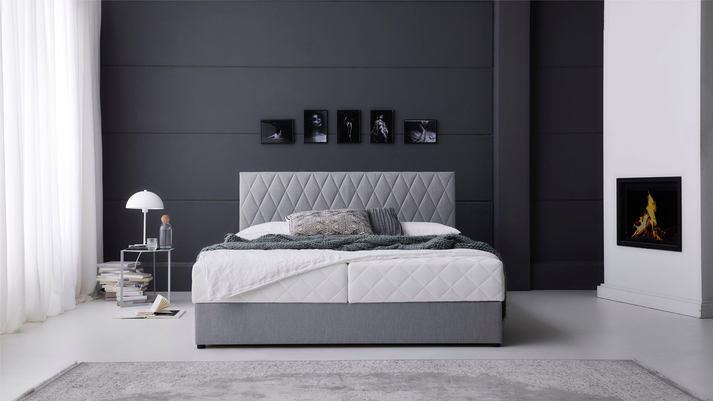 ATLANTIC home collection Boxbett ""Benita", OTTOs Choice Topseller inkl. Be günstig online kaufen