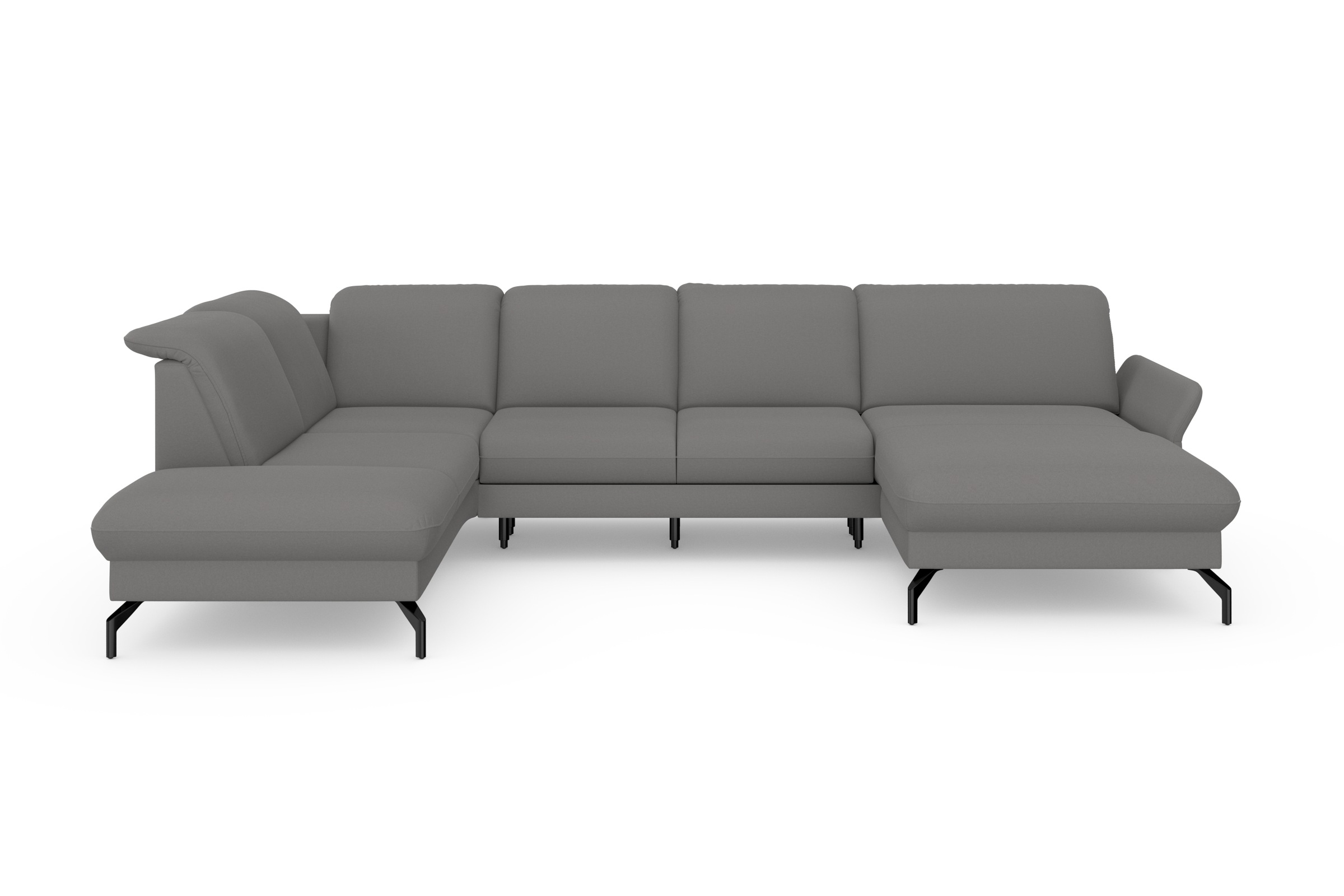 sit&more Wohnlandschaft "Fashion U-Form" wahlweise mit Kopfteilverstellung, günstig online kaufen