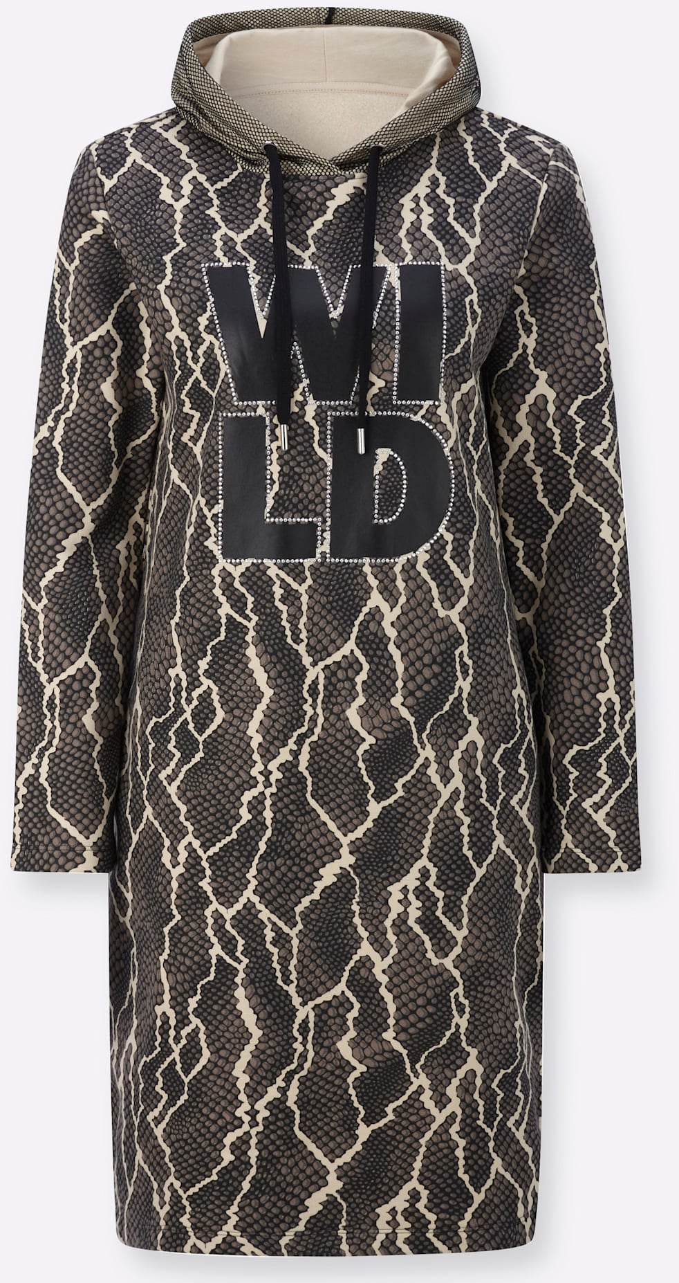 Inspirationen Sweatkleid »Druck-Kleid«