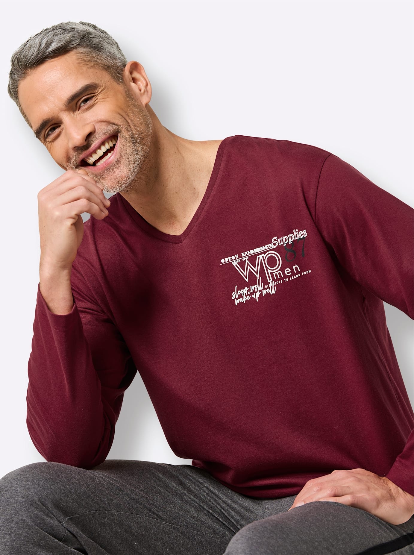 wäschepur Pyjamaoberteil »Schlafanzug-Shirt« 1
