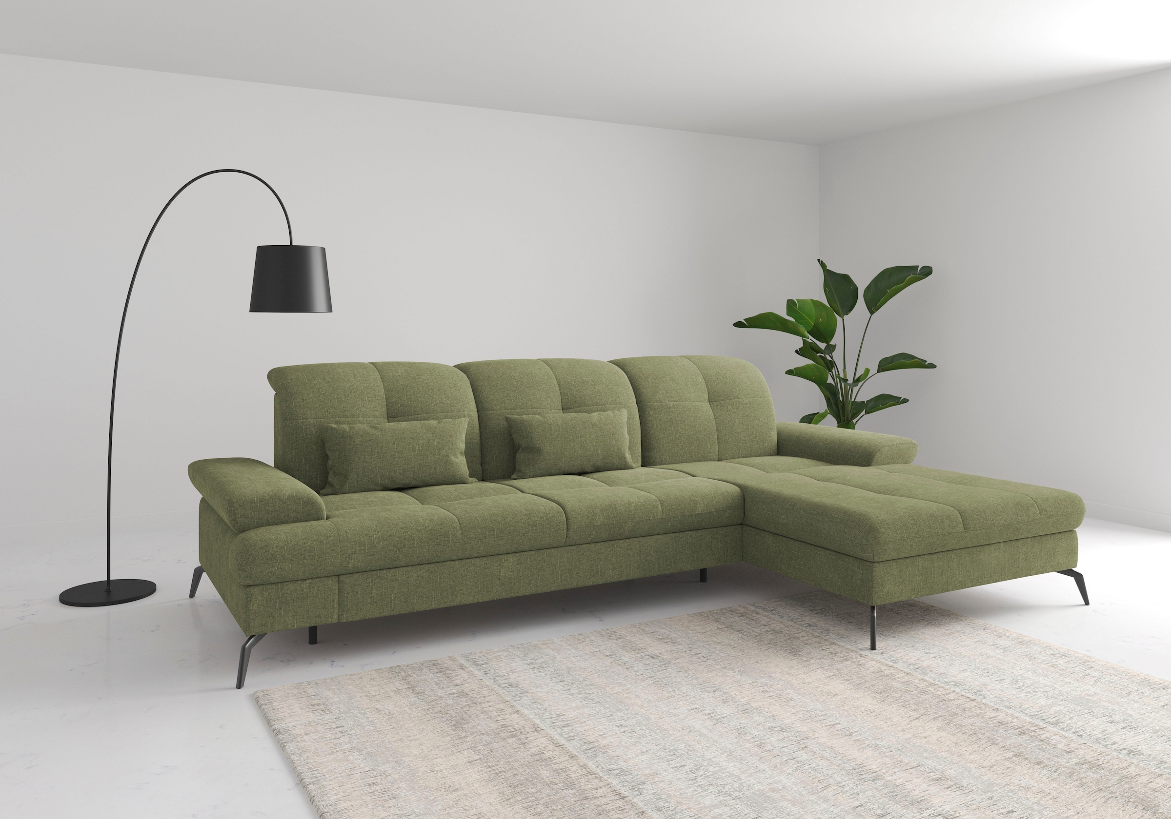 sit&more Ecksofa "Amica", inkl Sitztiefenverstellung und Armteilverstellung günstig online kaufen