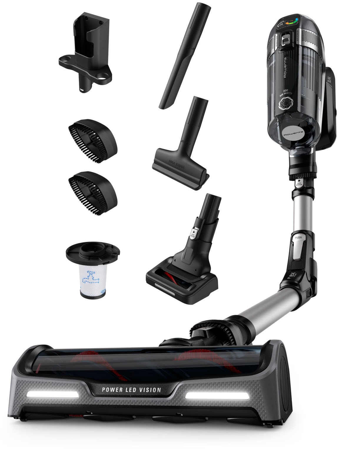 Rowenta Akku-Hand-und Stielstaubsauger "RH9958 X-Force Flex 14.60" Flex-Gel günstig online kaufen
