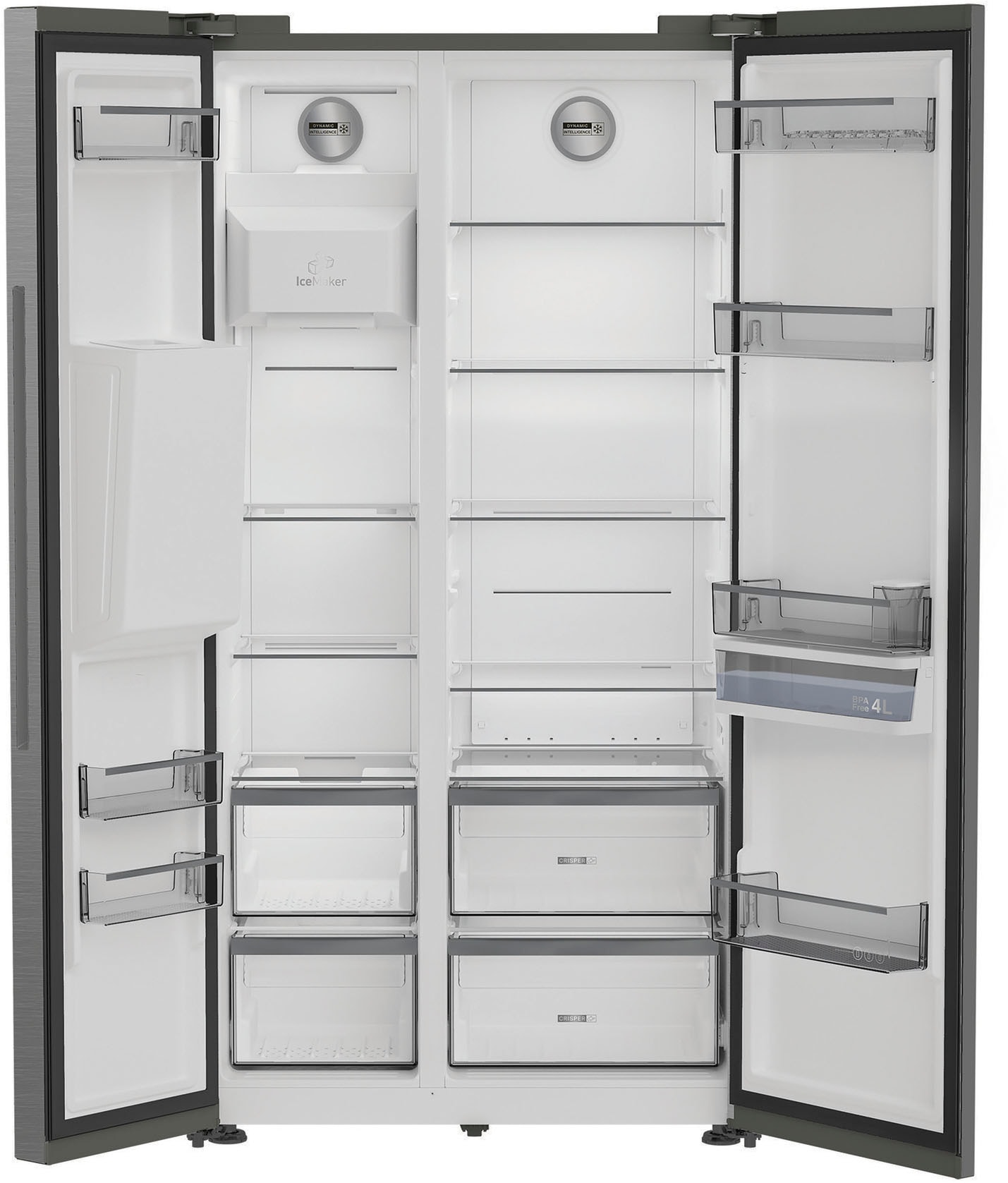 BAUKNECHT Side-by-Side »SBS IW D90 Pearl«
