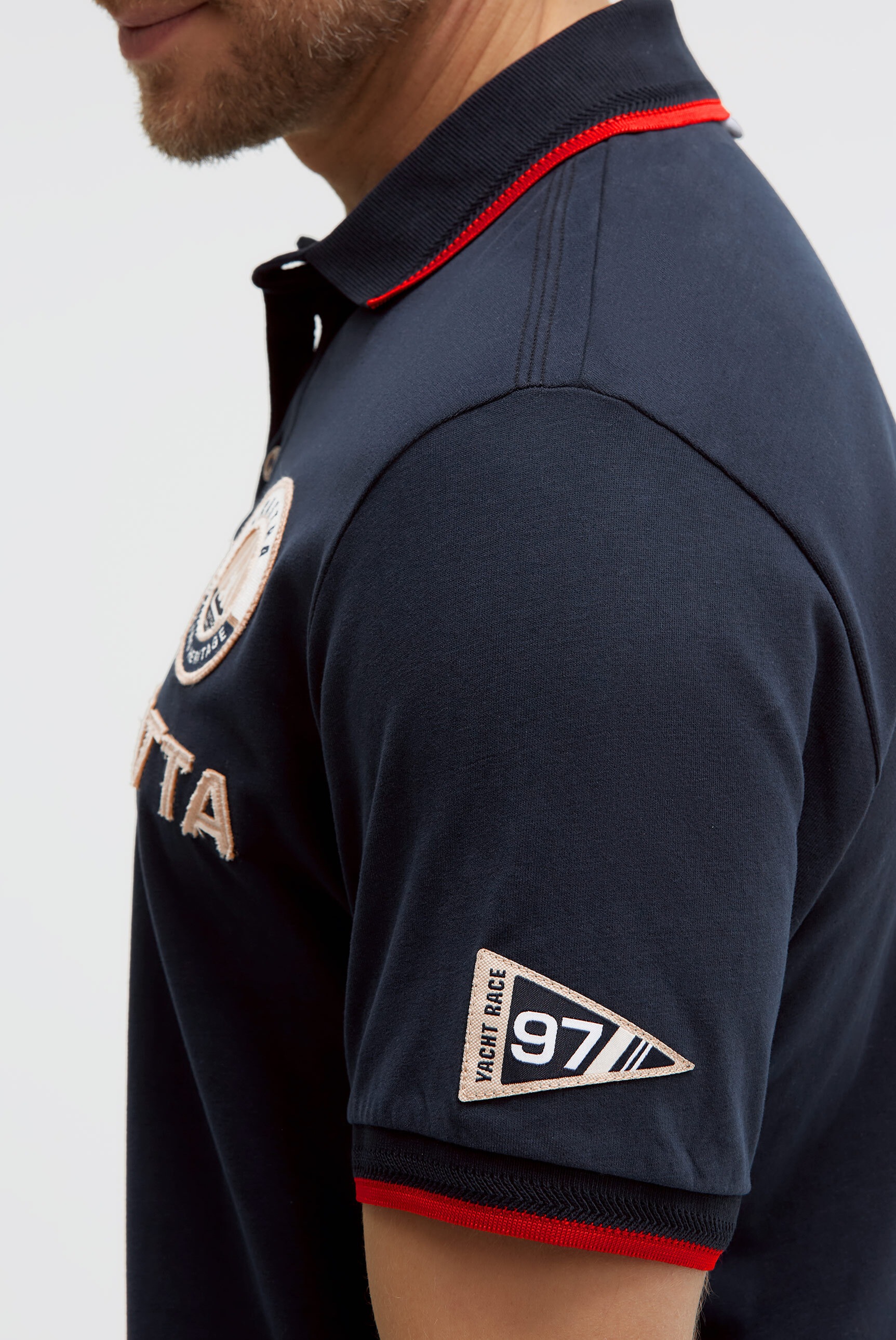 Gaastra Poloshirt mit Baumwolle