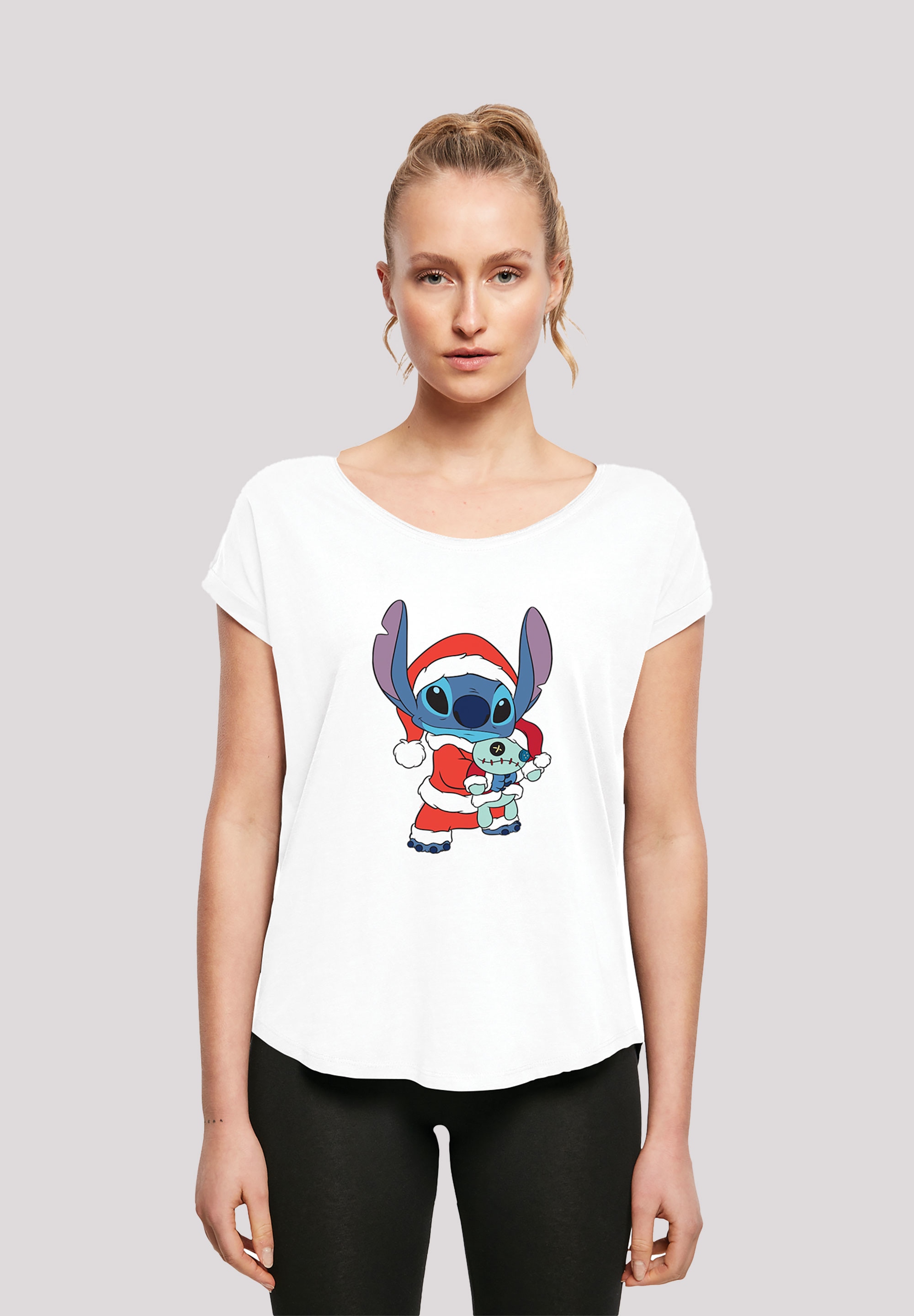 F4NT4STIC T-Shirt "Disney Lilo & Stitch Weihnachten", Print günstig online kaufen