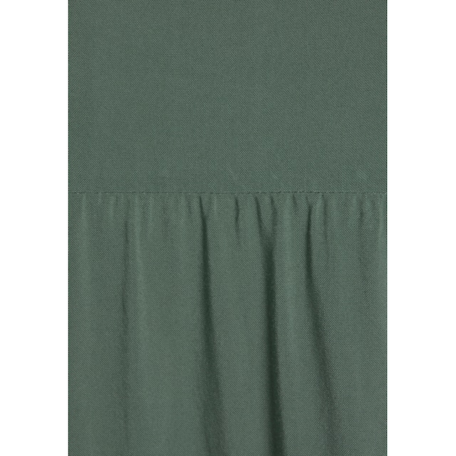 LASCANA Longbluse, mit Spitzeneinsätzen kaufen | BAUR