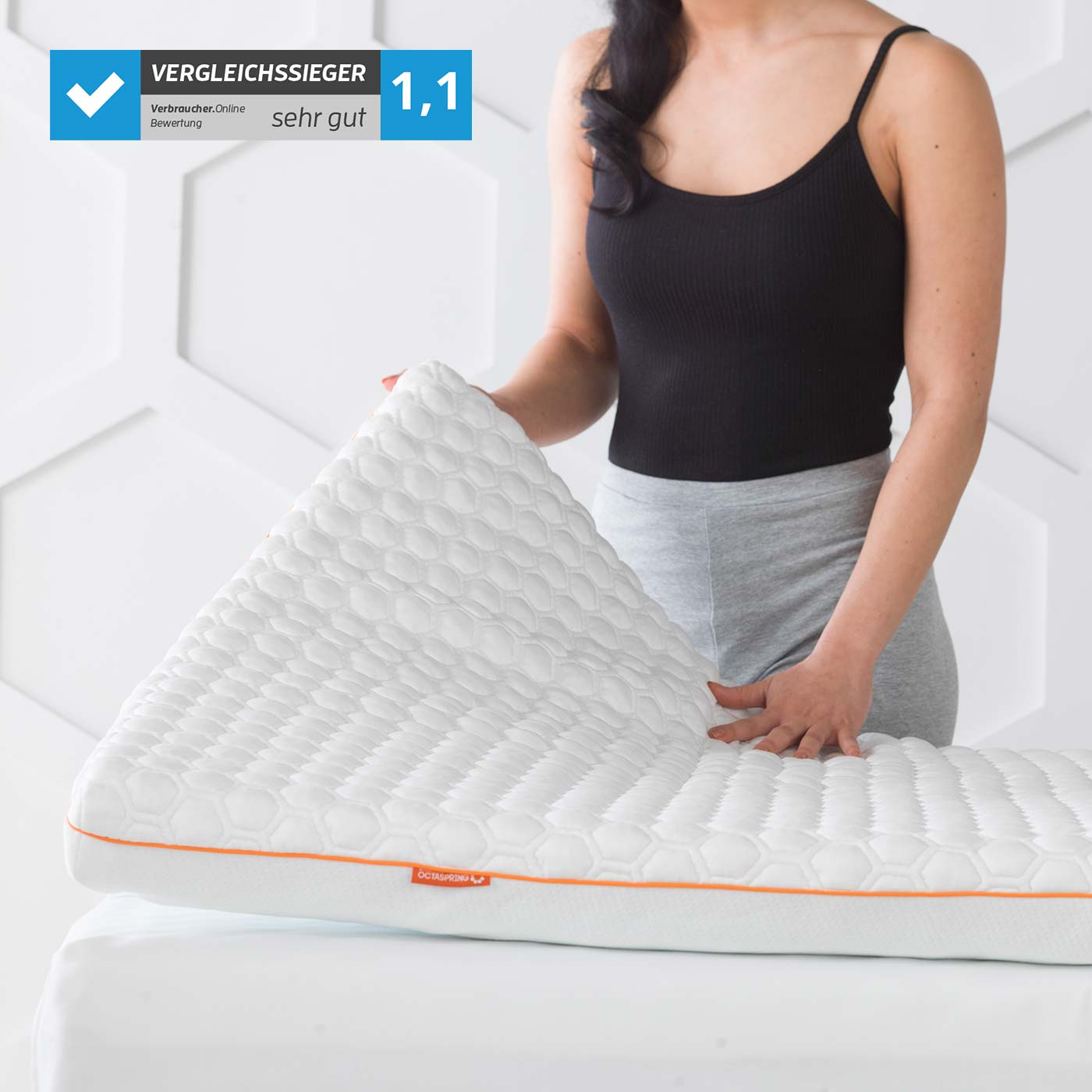 Thumbnail - OCTAsleep Topper "Octasleep Smart" OCTAspring Aerospace Technologie