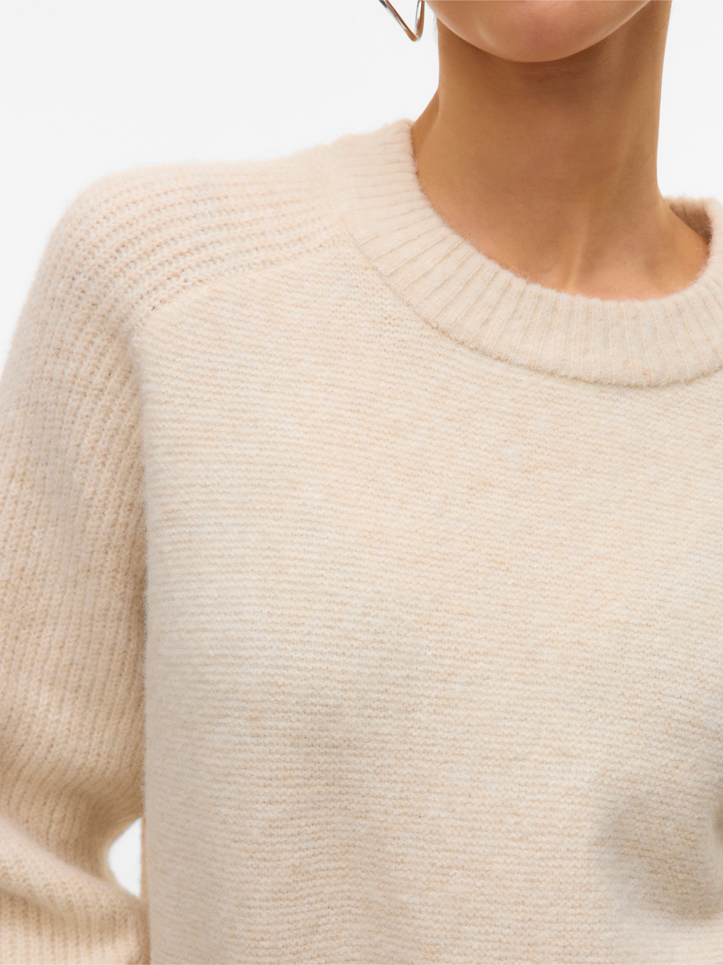 Vero Moda Strickpullover »VMBANG LS O-NECK PULLOVER BOO«