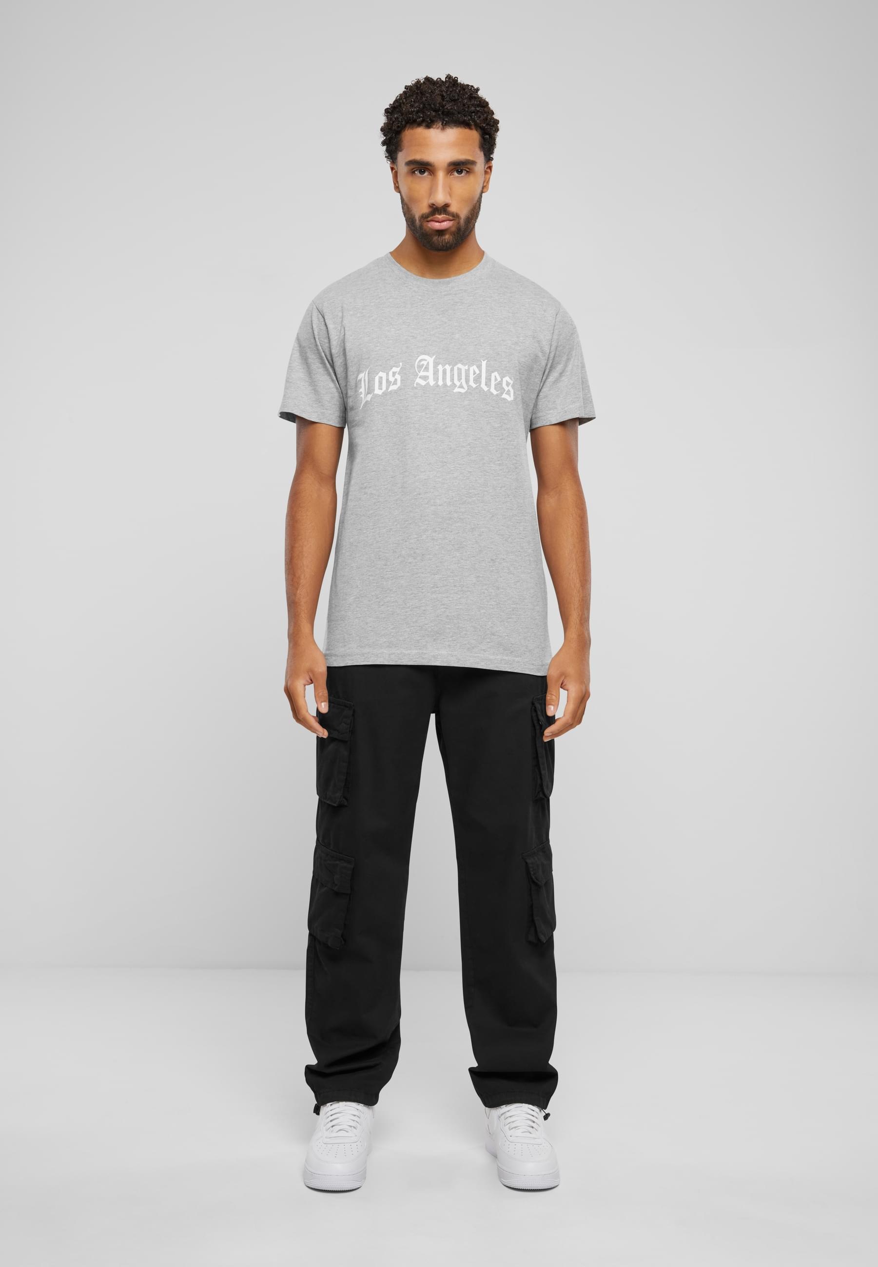 MisterTee T-Shirt »MisterTee Herren Los Angeles Wording Tee«, (1 tlg.)