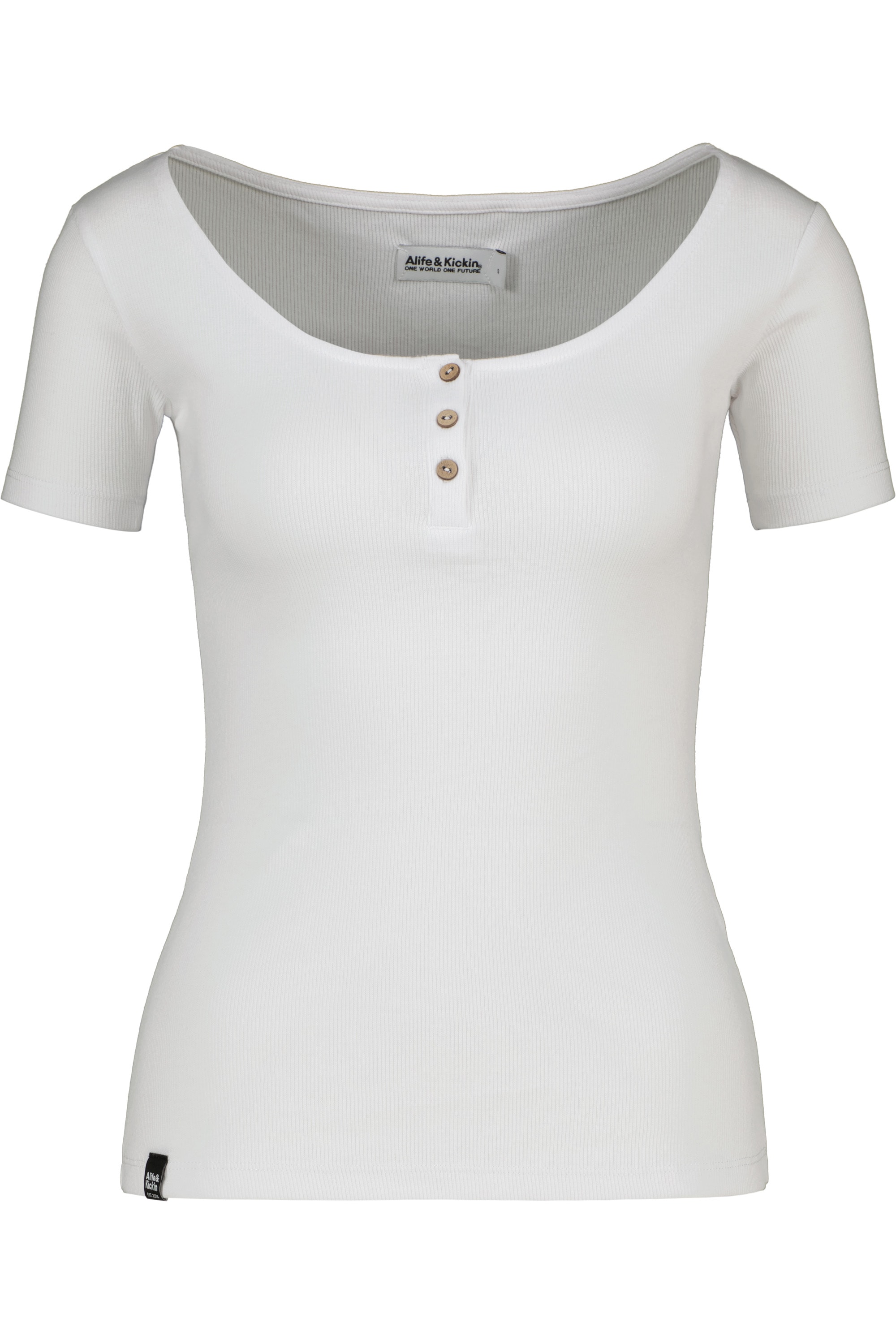 Alife & Kickin "Damen RosaAK A Kurzarmshirt, T-Shirt"