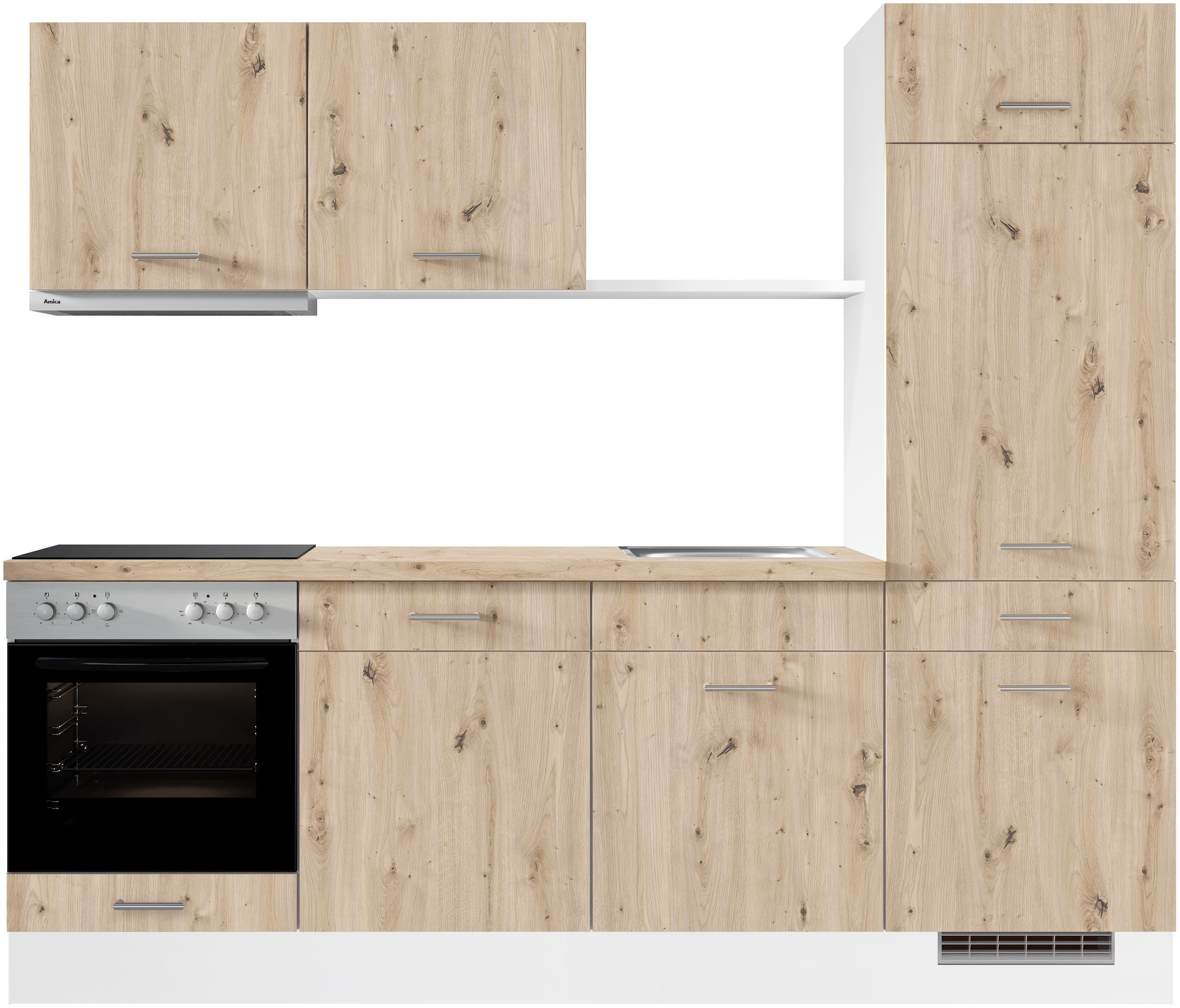 IMPULS KÜCHEN ""Porto", Ausrichtung wählbar, Schubkästen mit Soft-Close," v günstig online kaufen