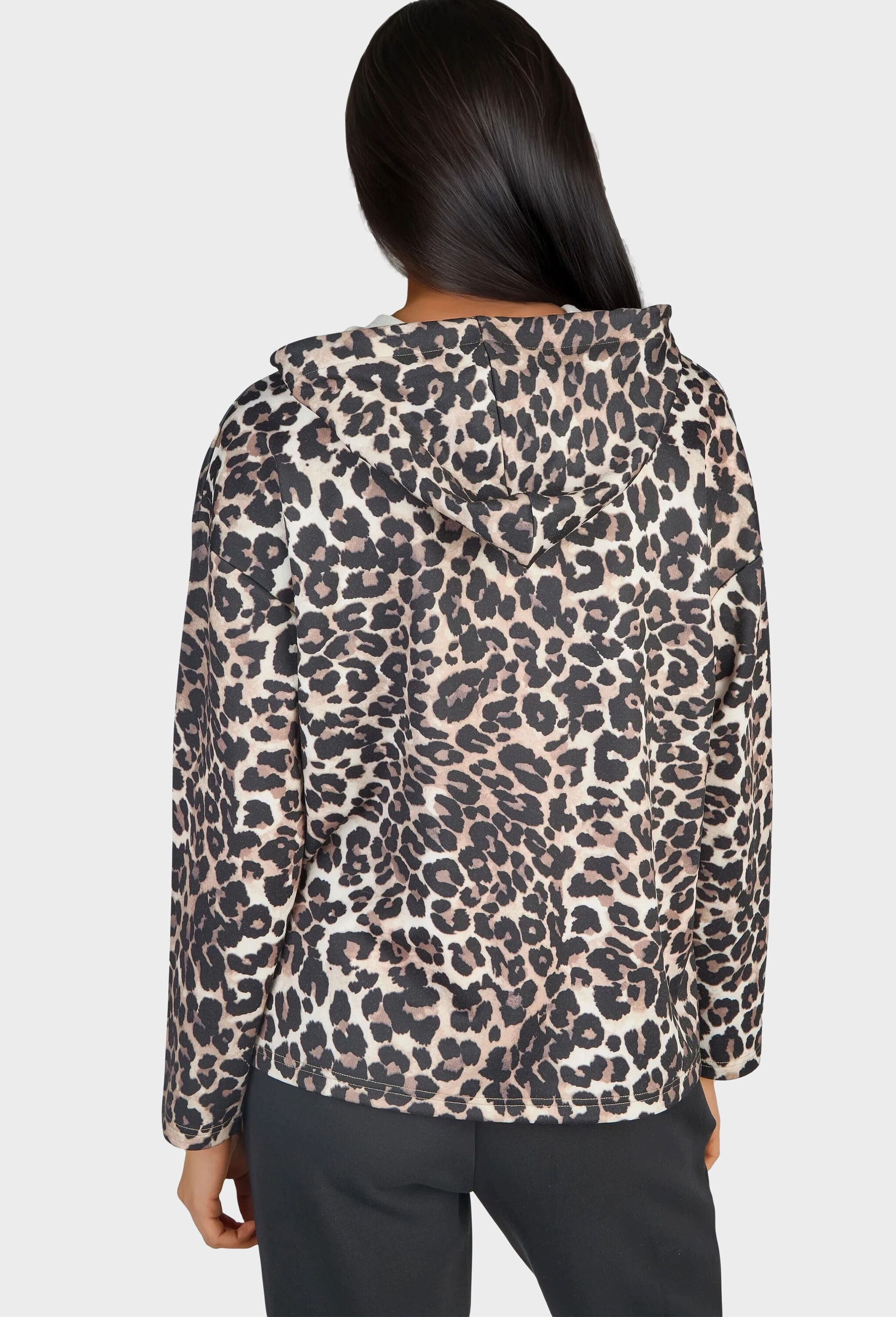 NAVIGAZIONE Kapuzensweatshirt »NAVIGAZIONE Hoody«, Leoprint
