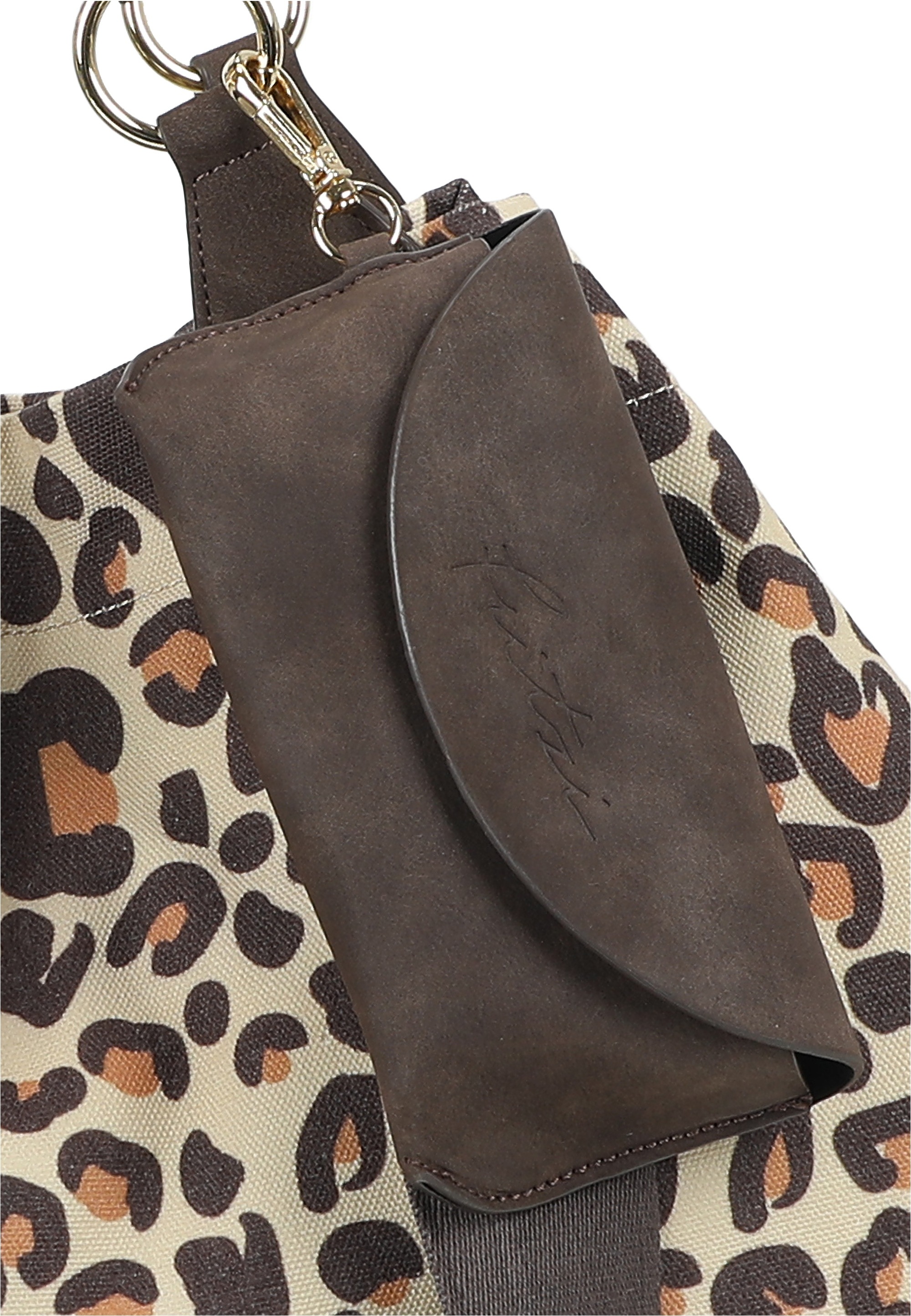 Fritzi aus Preußen Henkeltasche »Leo Camel«, mit großem Füllvolumen