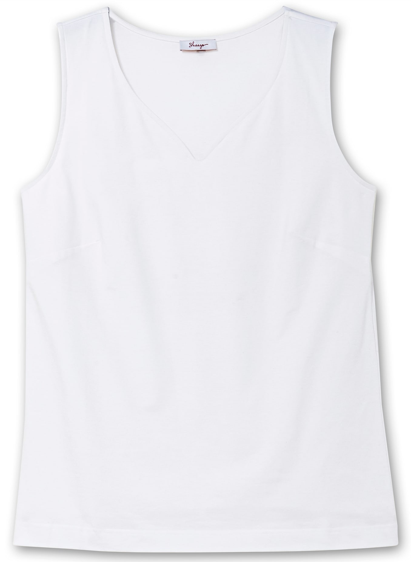 Sheego Tanktop Women's Ecru 56 3