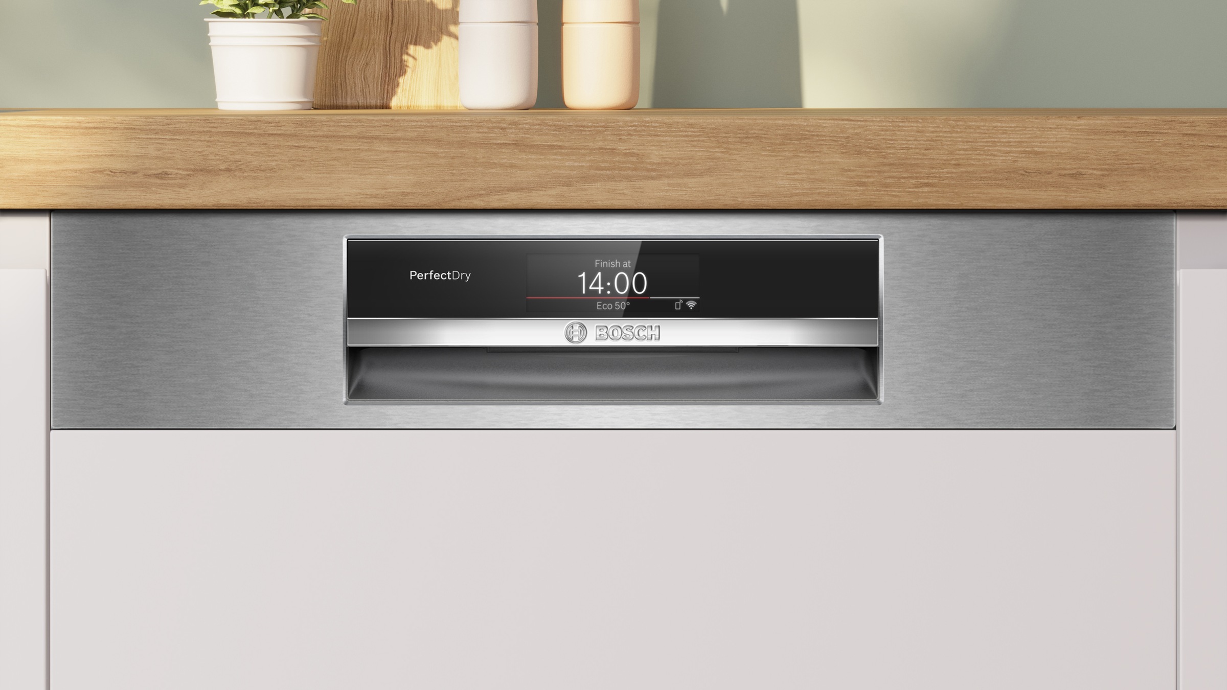 BOSCH teilintegrierbarer Geschirrspüler Serie 8 »SMI8TCS01E«, 14 Maßgedecke
