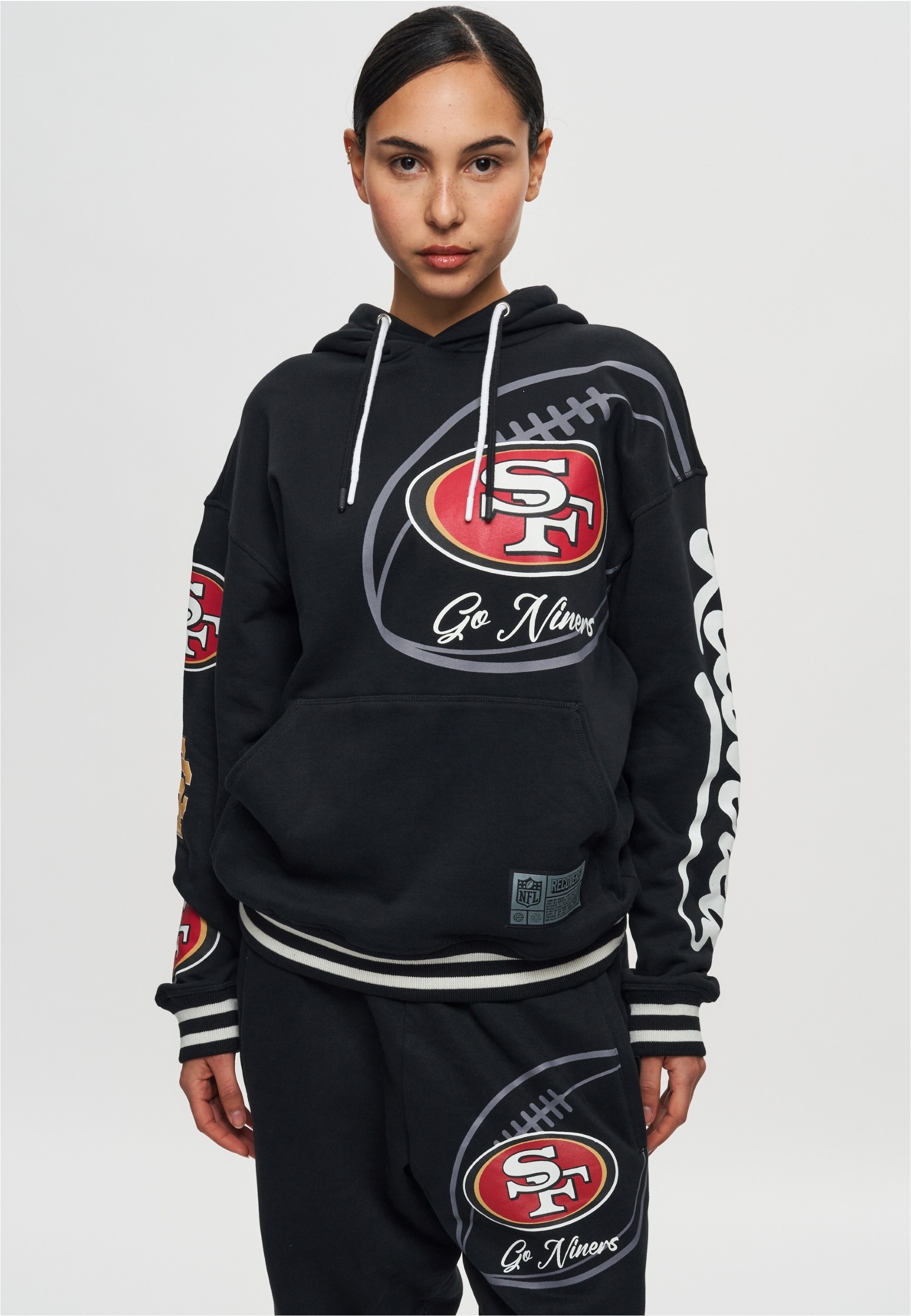 Recovered Kapuzensweatshirt »NFL 49ERS Go Niner«, mit klassischem Print