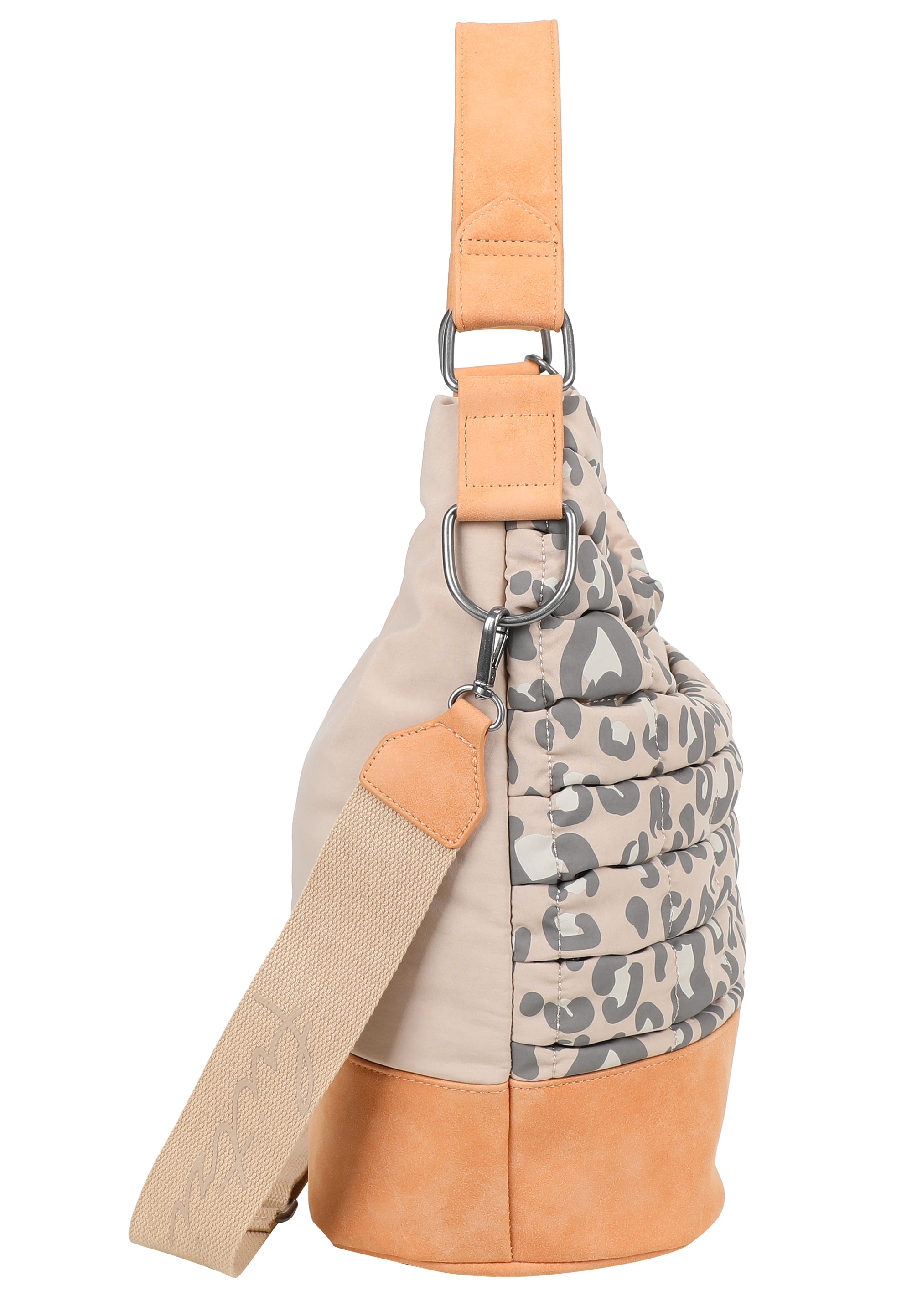 Fritzi aus Preußen Henkeltasche »Leo Bubble Soft Anthra«, aus 3D-Bubble Nylon-Material