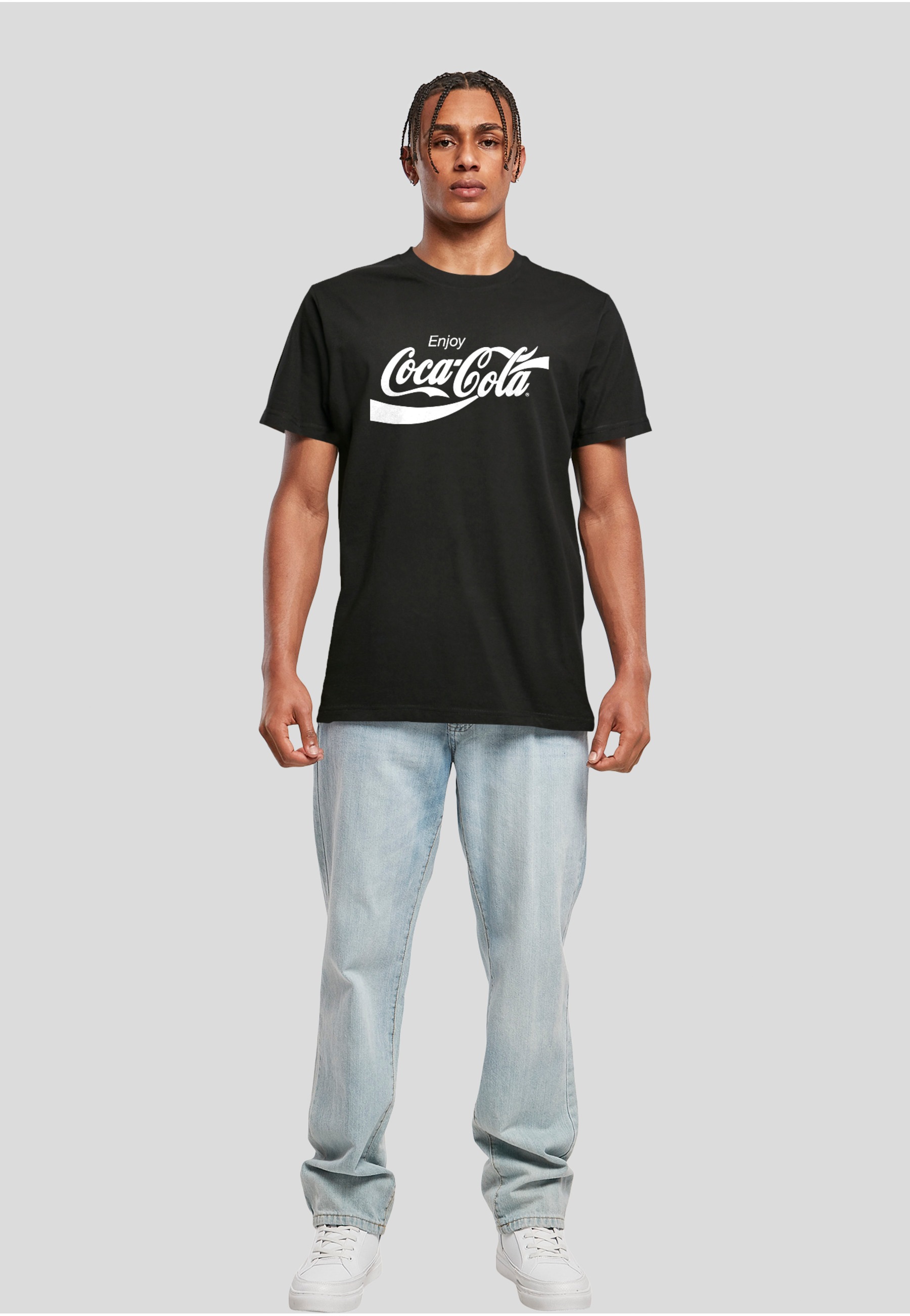 Merchcode T-Shirt »Merchcode Herren Coca Cola Logo Tee« 1 Stk.