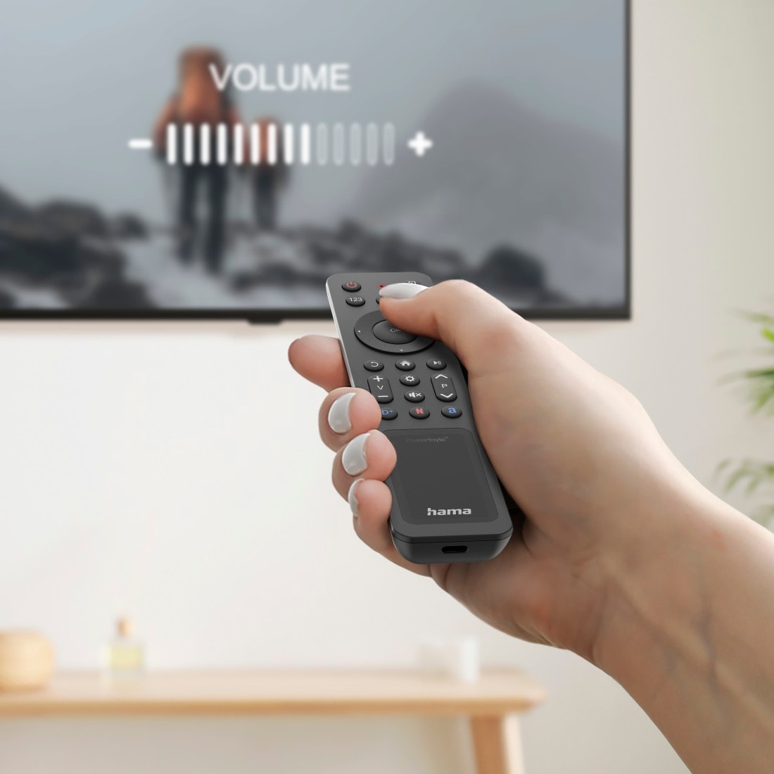 Hama Fernbedienung »Bluetooth®-Fernbedienung für Samsung«, Multi-View, Solar