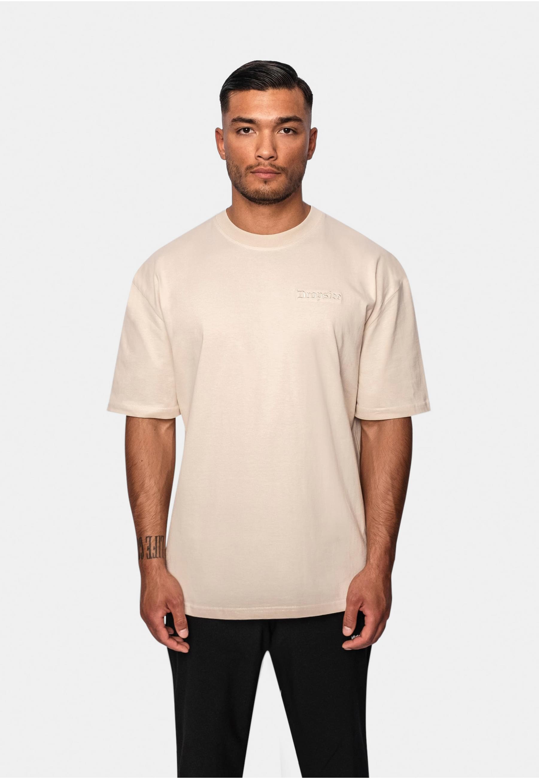Dropsize T-Shirt »Dropsize Herren Heavy Oversize Riderz T-Shirt«, (1 tlg.)