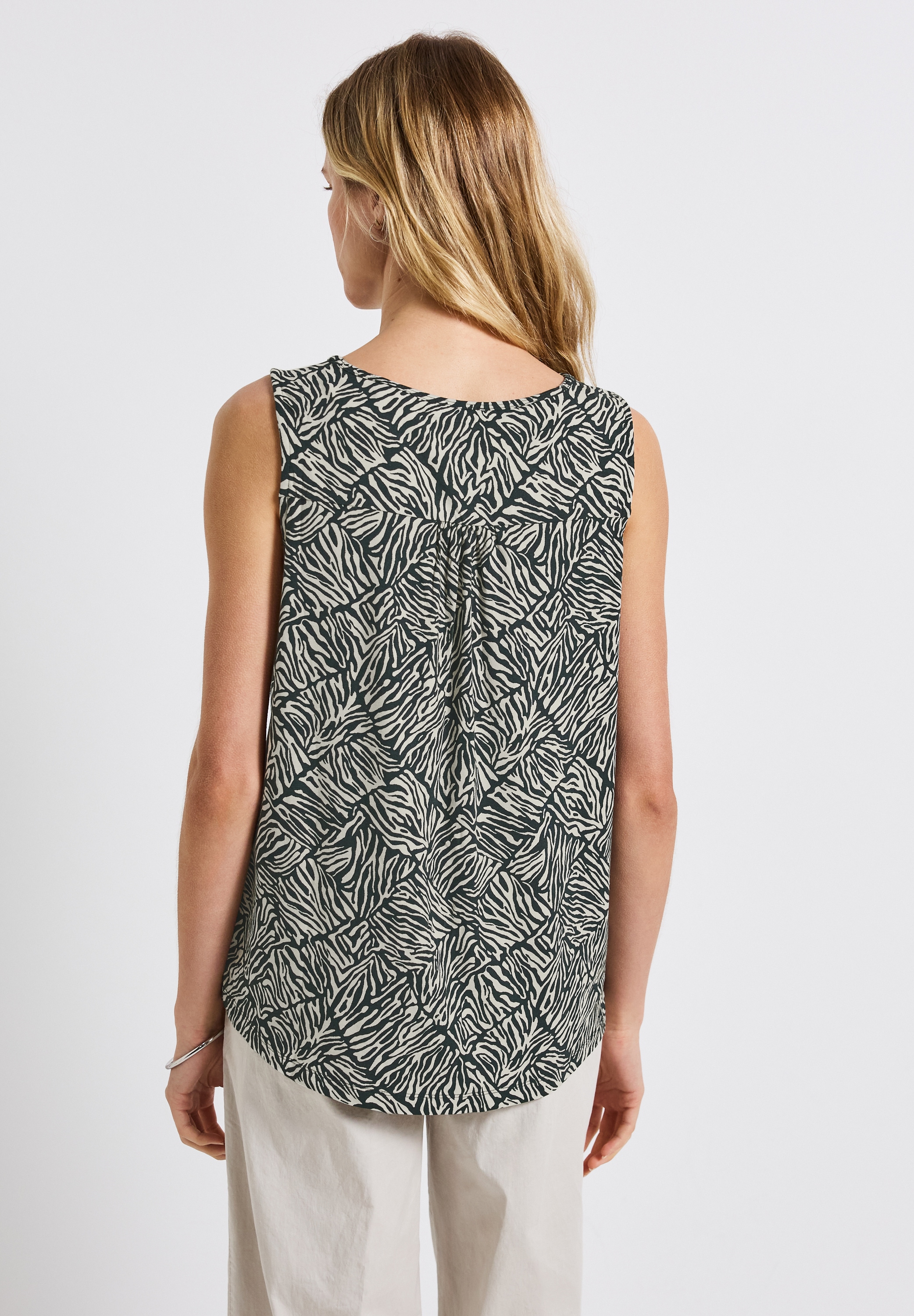 STREET ONE Trägertop, mit All-Over Print