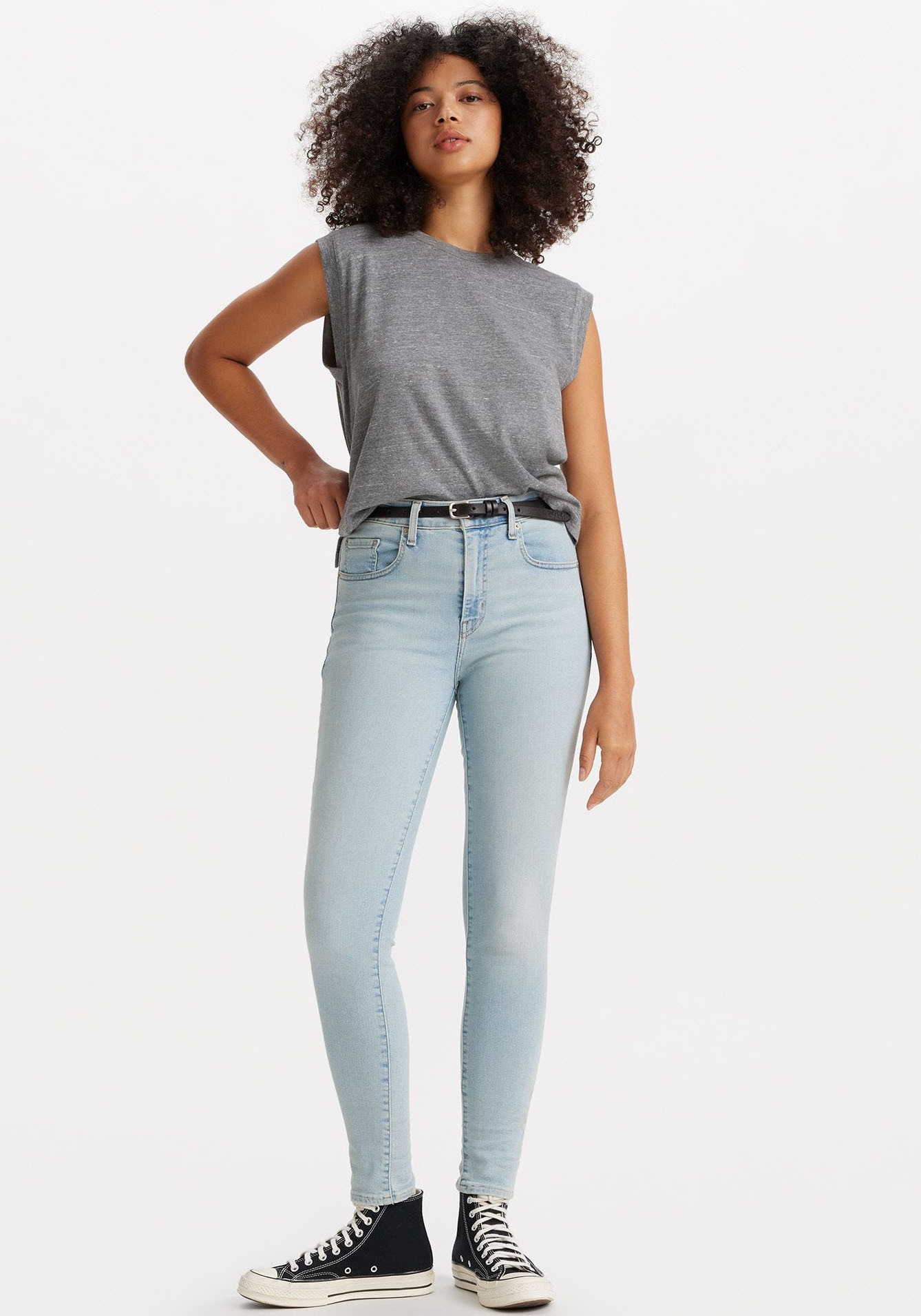 Levis Skinny-fit-Jeans "721 High rise skinny", mit hohem Bund