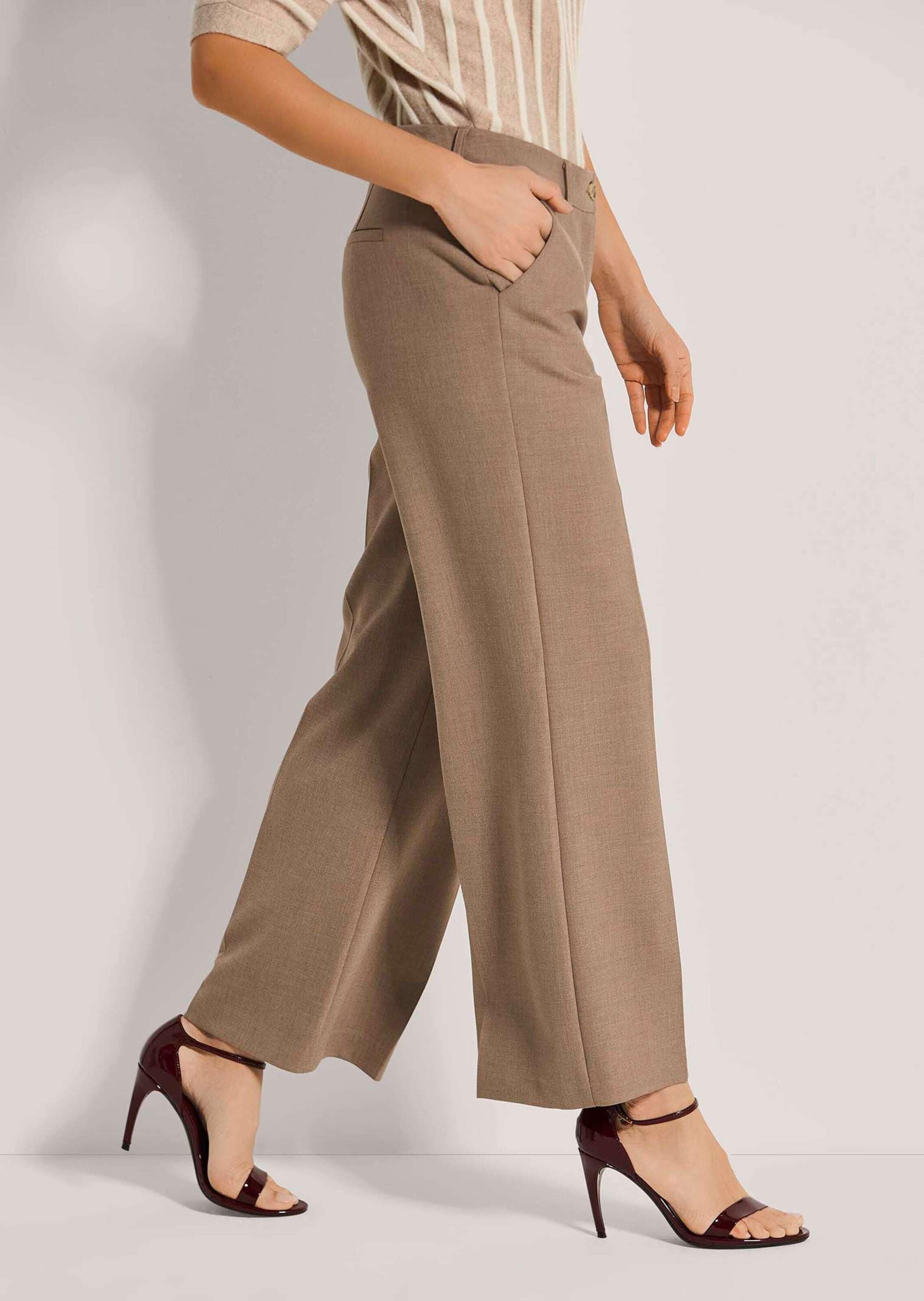 MADELEINE Bügelfaltenhose »Hose Weite Hose mit Bügelfalten«