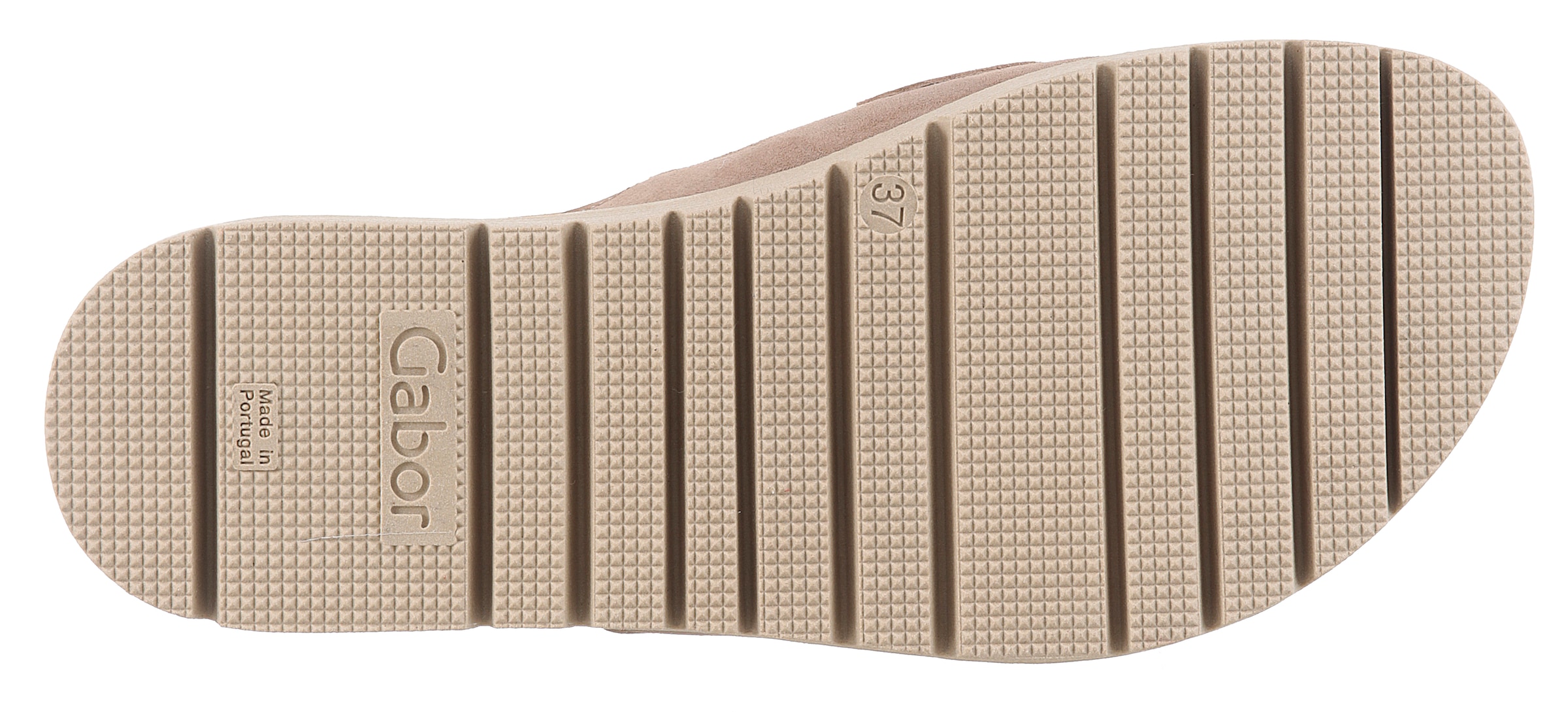 Gabor Pantolette, Plateau, Sommerschuh, Schlupfschuh mit Best Fitting Ausstattung