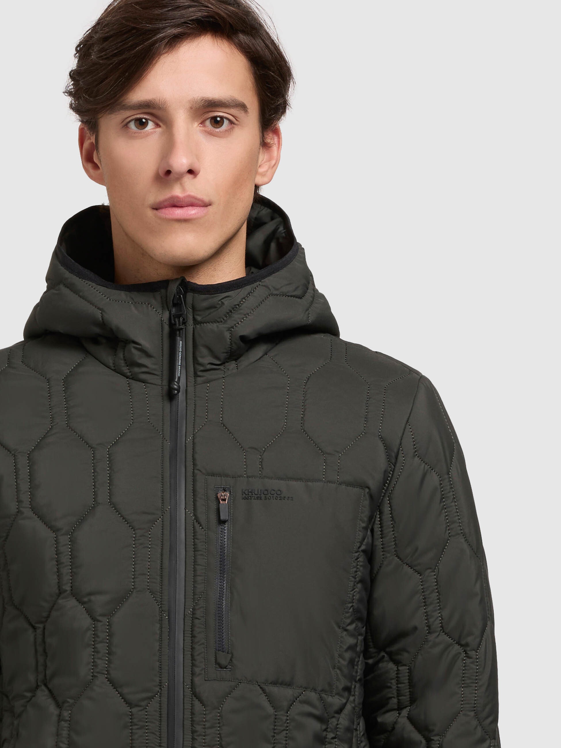 khujo Anorak »RUET«, mit Kapuze