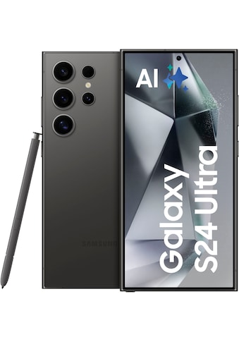 Smartphone »Galaxy S24 Ultra 512GB«, Titanium Black, 17,25 cm/6,8 Zoll, 512 GB...