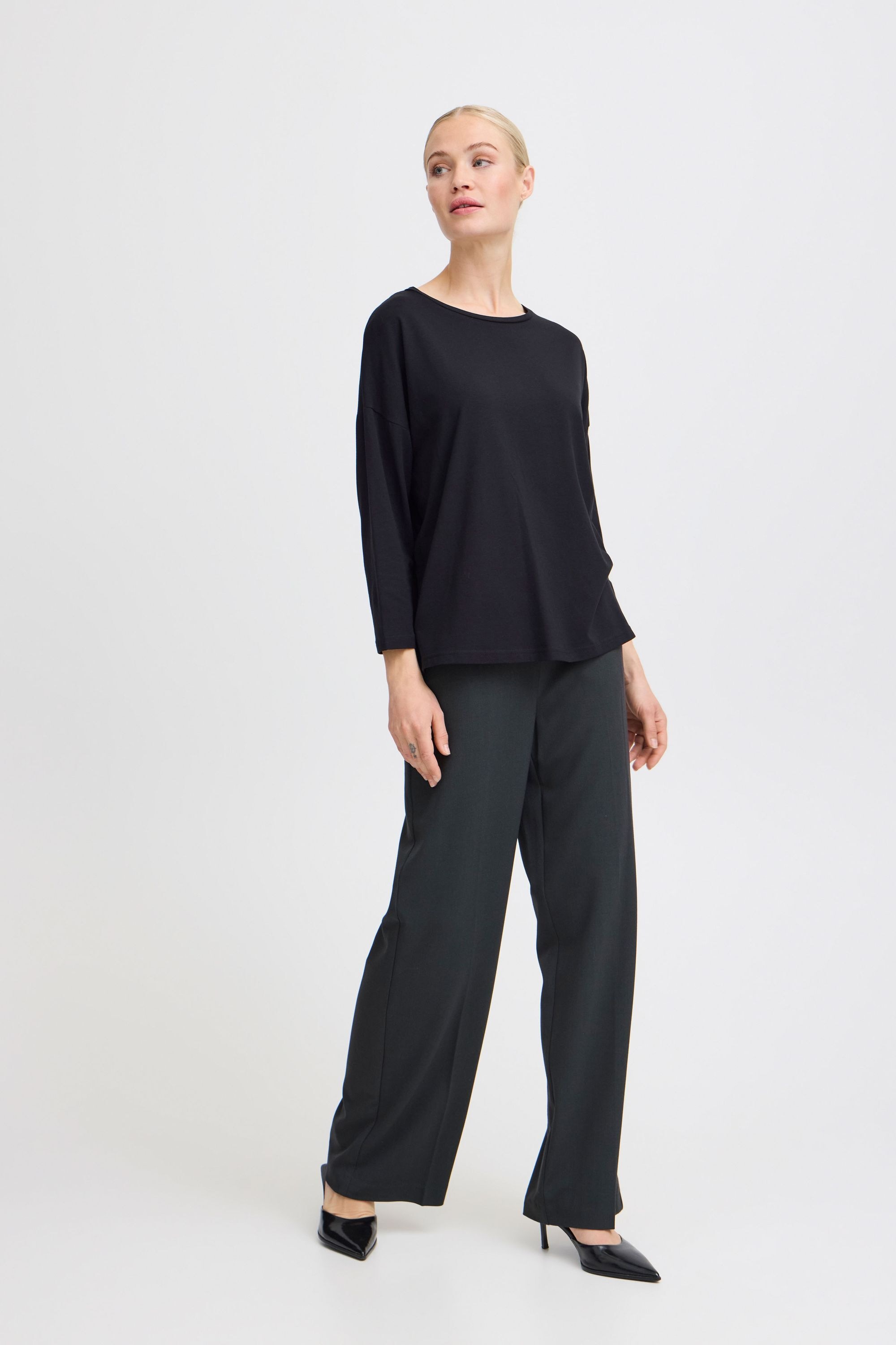 b.young Longsleeve »Longsleeve BYPAMILA MID SLEEVE TSHIRT«