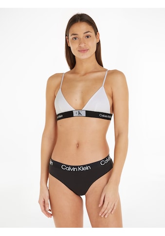 Calvin Klein Triangel-BH »UNLINED TRIANGLE« su Logo...