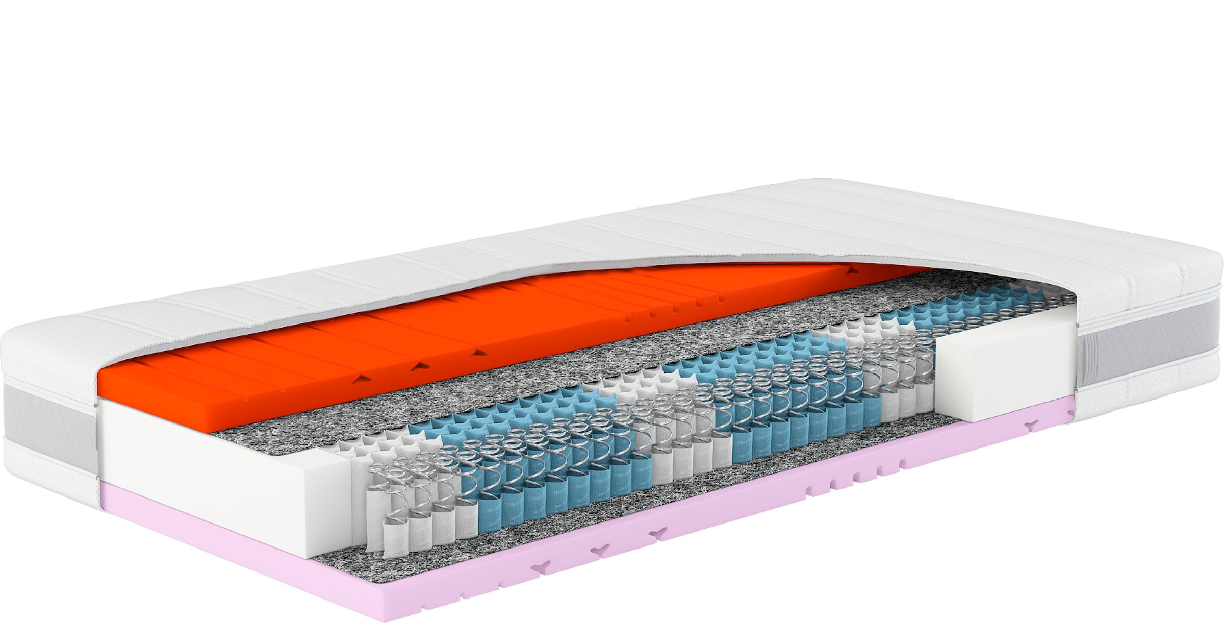 Hn8 Schlafsysteme Taschenfederkernmatratze "Sleep Balance TFK", 24 cm hoch, Raumgewicht: 40 kg/m³, 500 Federn, (1 St., 1